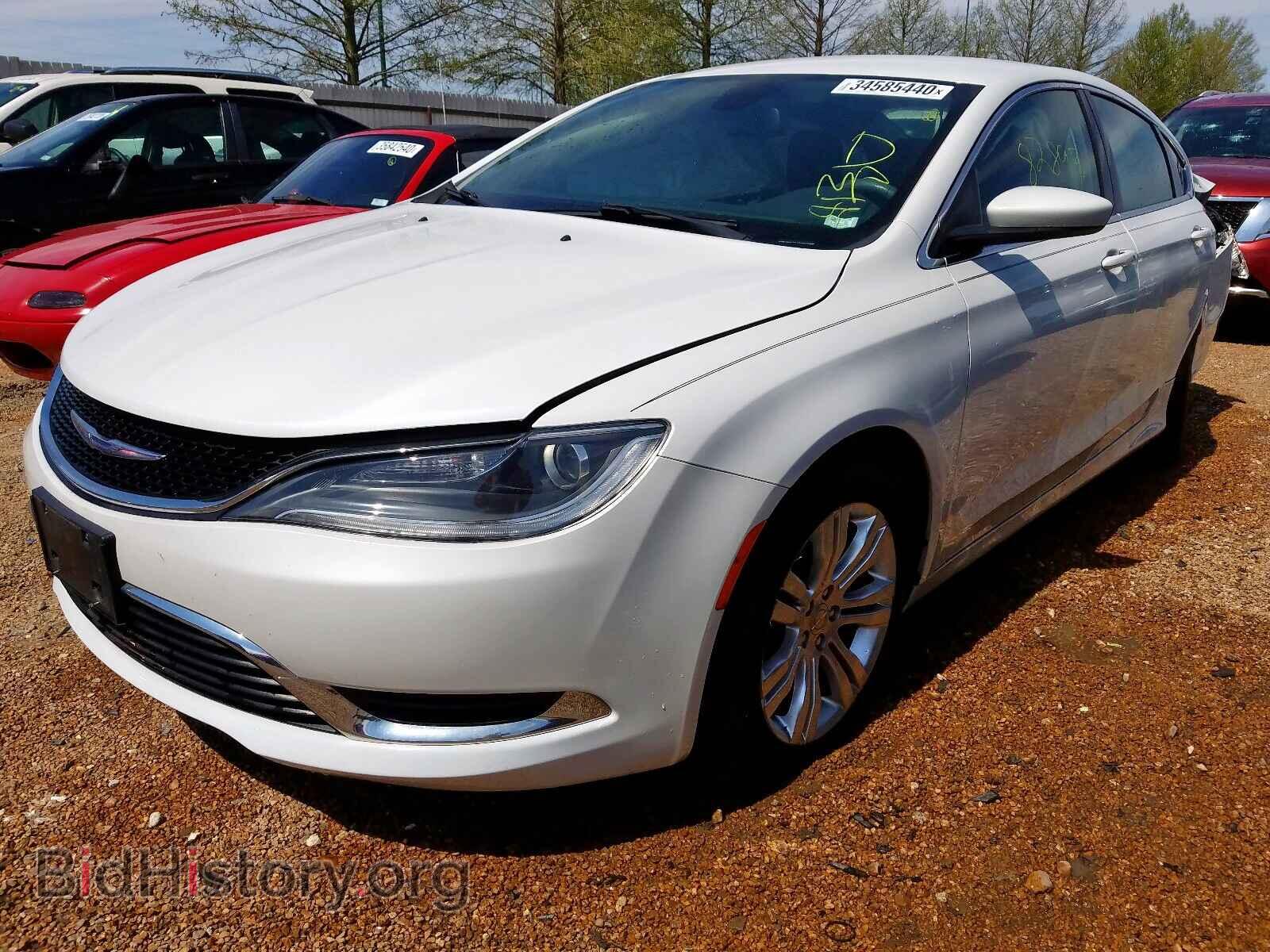 2015 CHRYSLER 200 - VIN: 1C3CCCAB9FN562064 - Фото 2