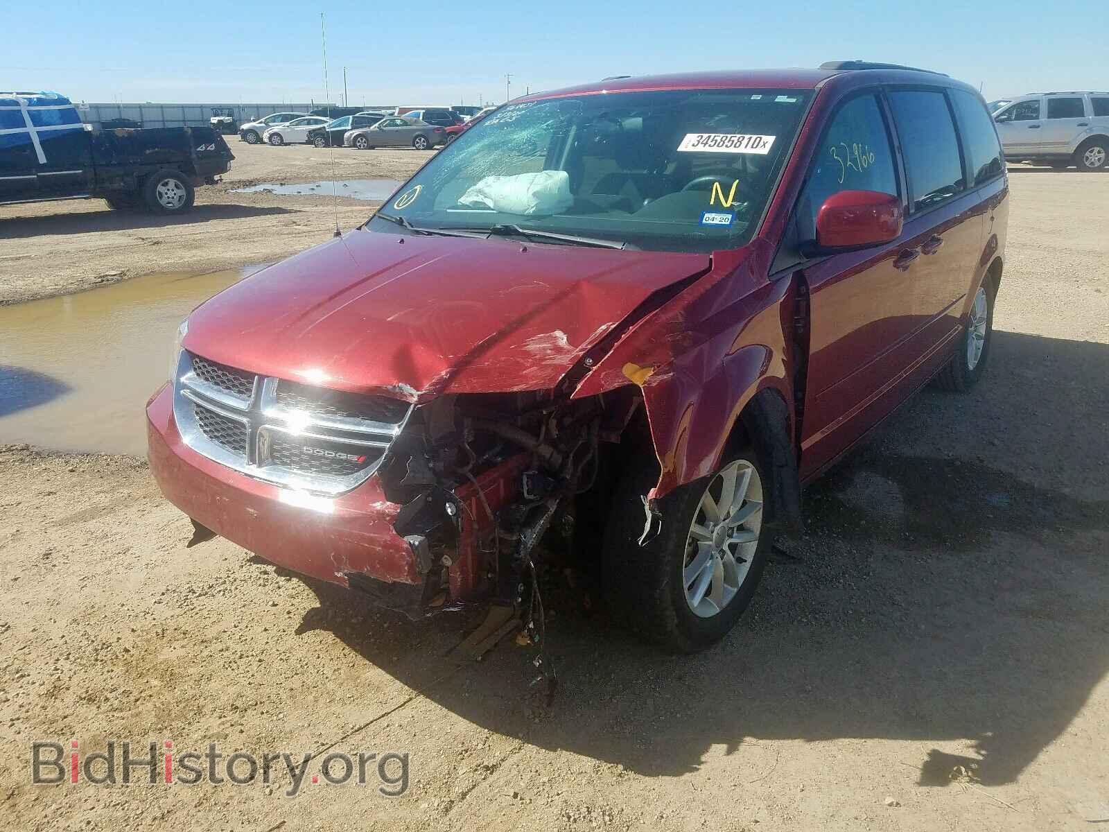 2014 DODGE CARAVAN - VIN: 2C4RDGCG2ER287867 - Фото 2
