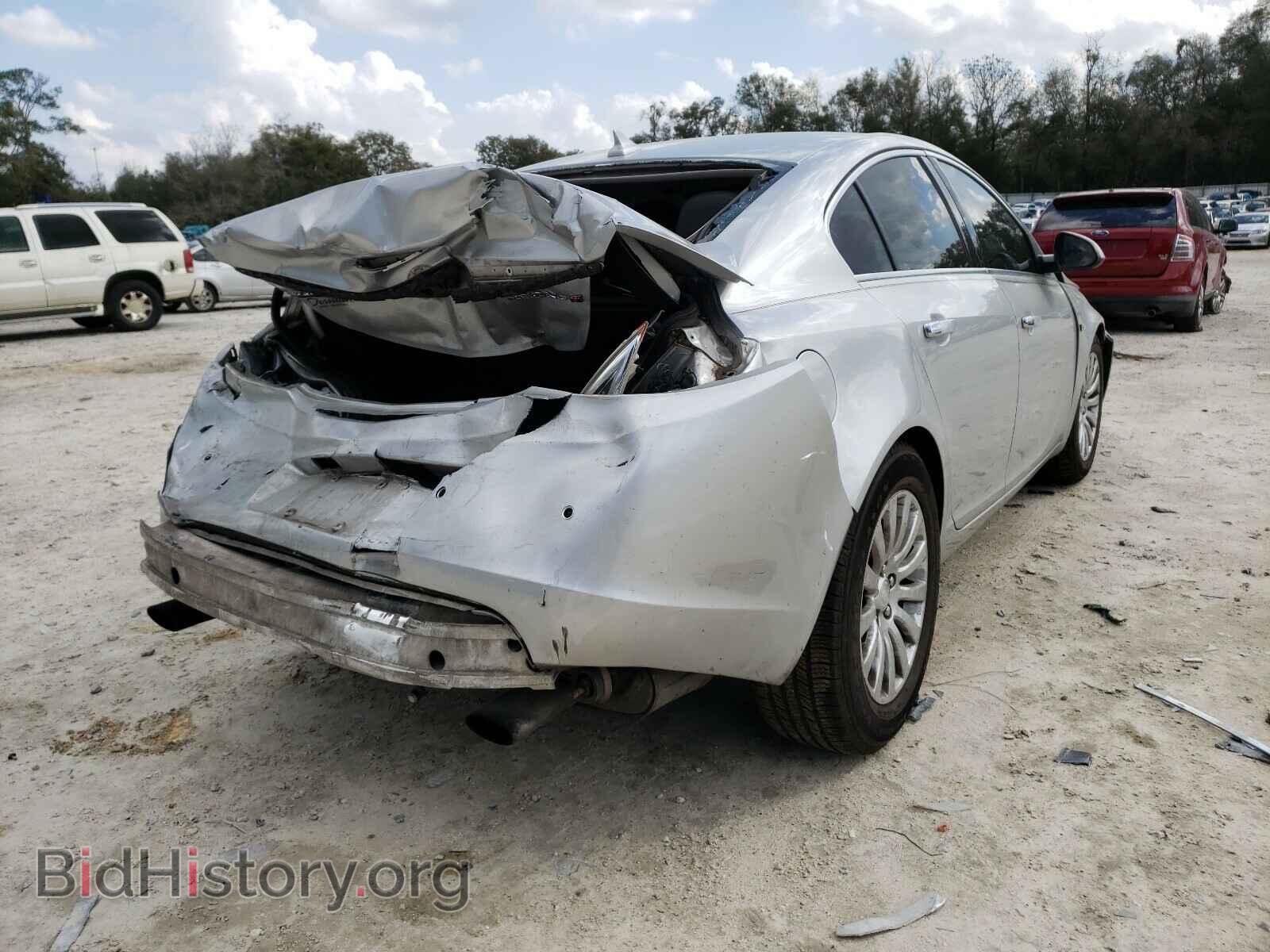 2011 BUICK REGAL - VIN: 2G4GV5EV0B9187679 - Фото 4