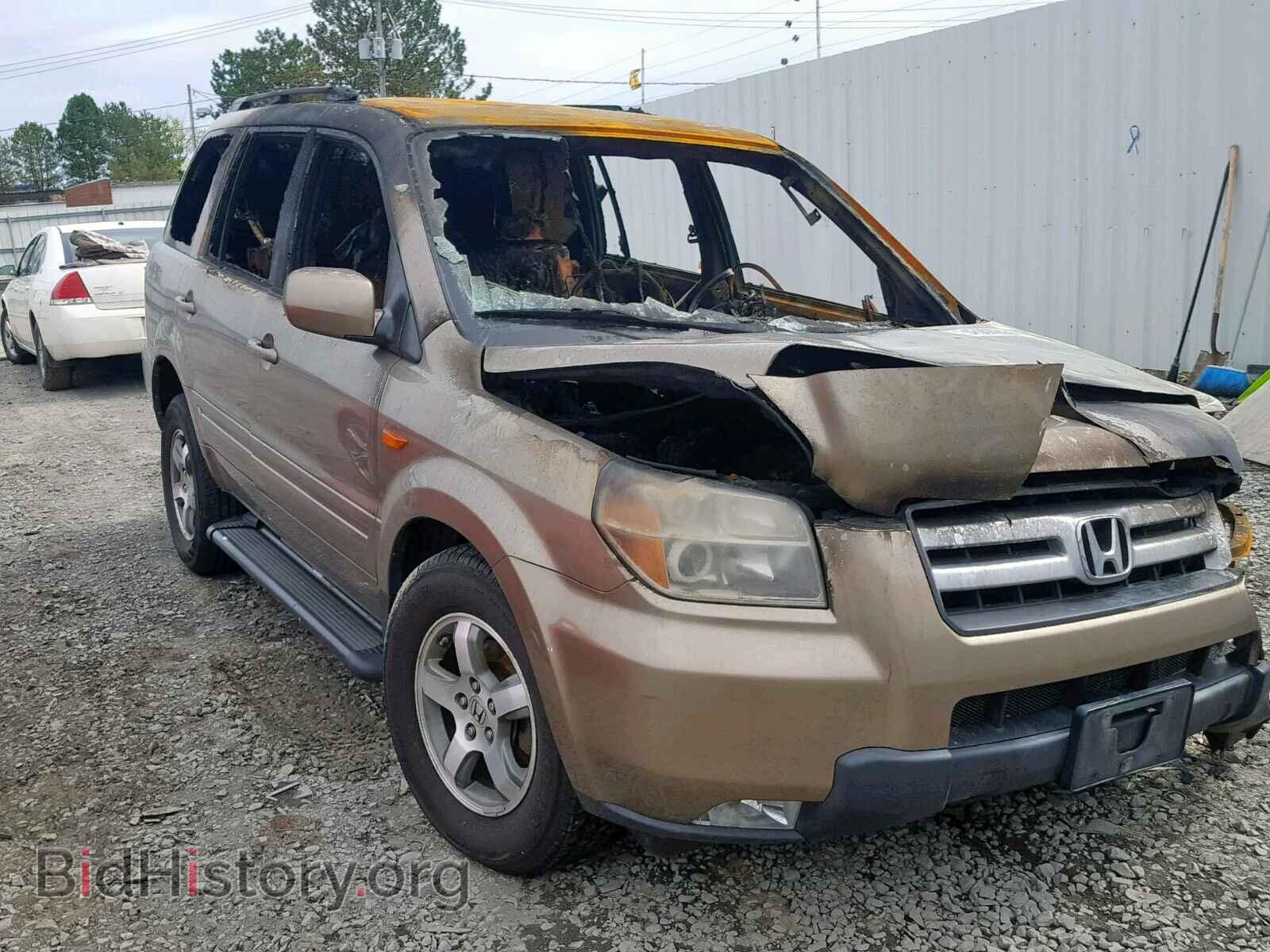 Photo 5FNYF18498B029346 - HONDA PILOT EX 2008