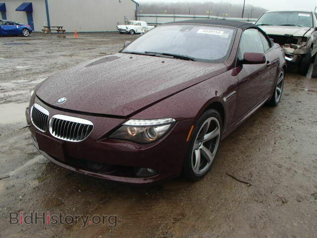2008 BMW 6 SERIES - VIN: WBAEB53588CX62813 - Фото 2