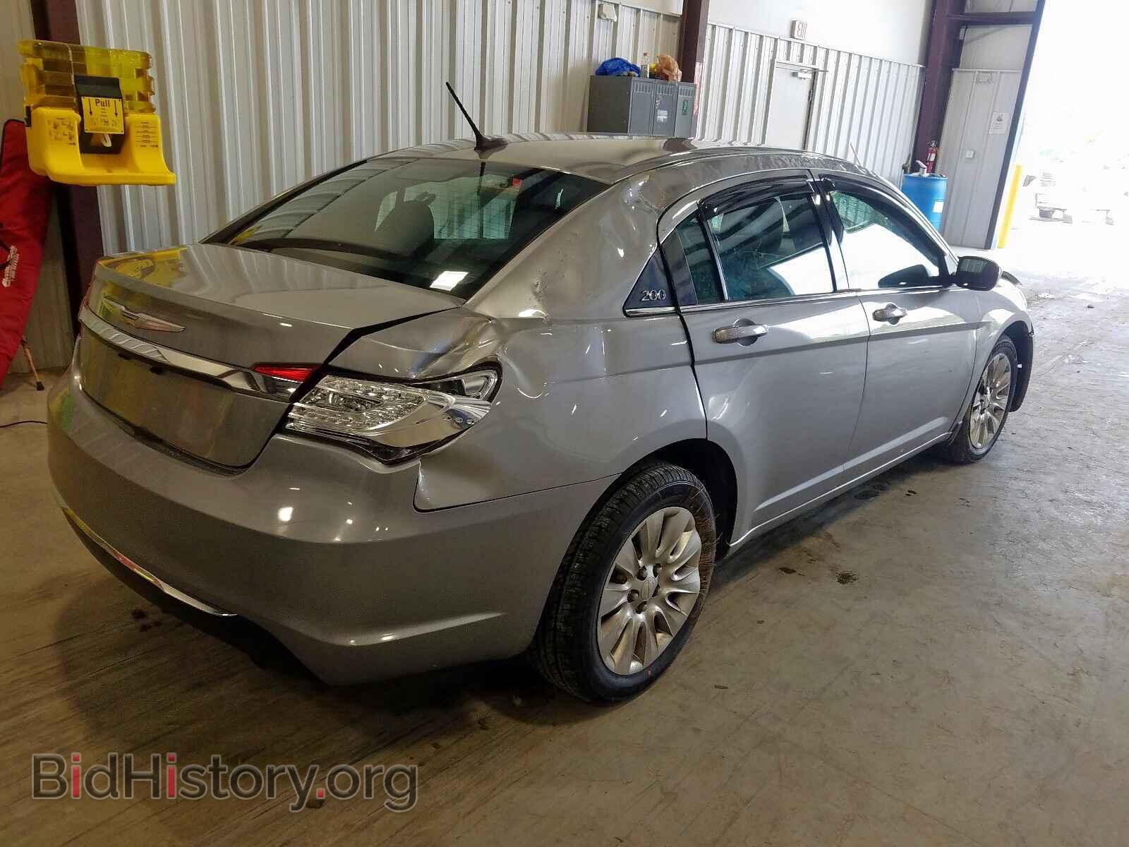 2014 CHRYSLER 200 - VIN: 1C3CCBAB9EN206481 - Фото 4