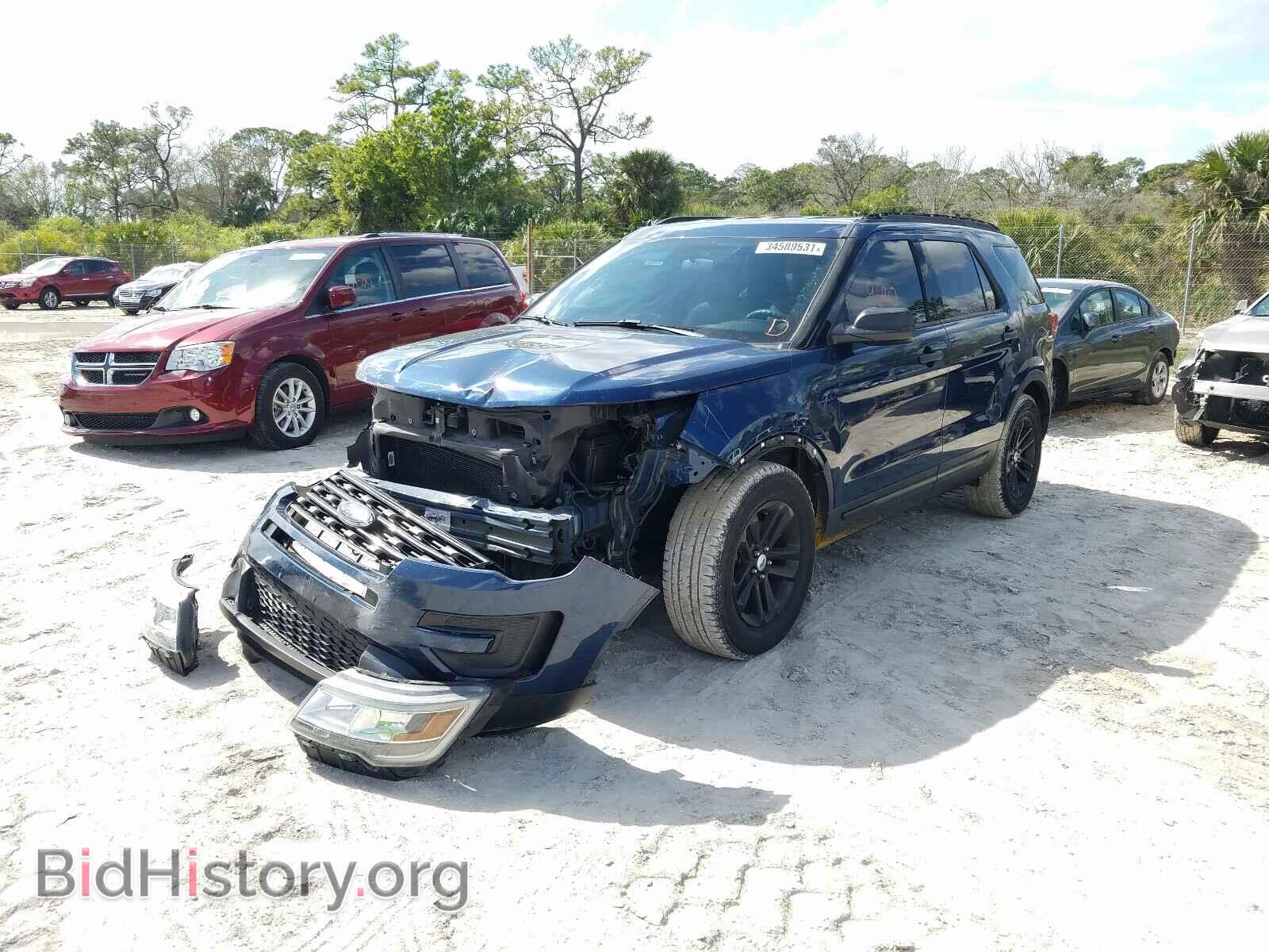2016 FORD EXPLORER - VIN: 1FM5K7B83GGB02238 - Фото 2