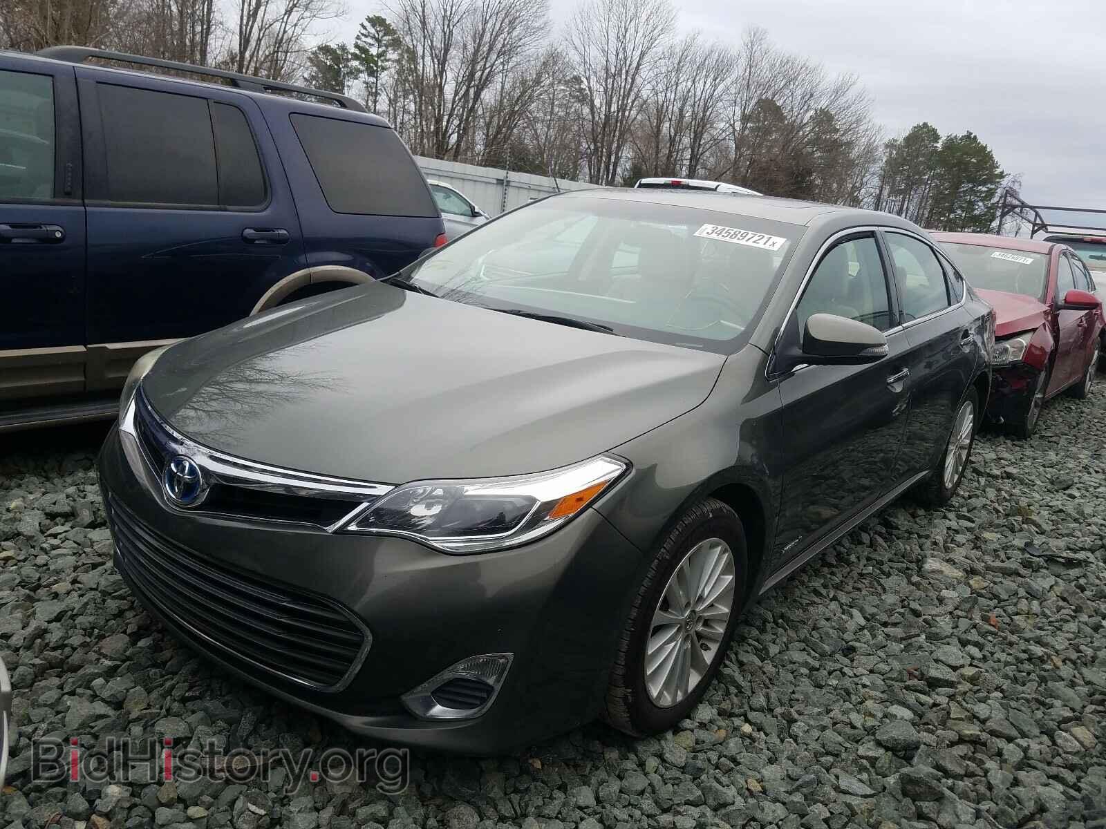 2013 TOYOTA AVALON - VIN: 4T1BD1EB5DU017643 - Фото 2