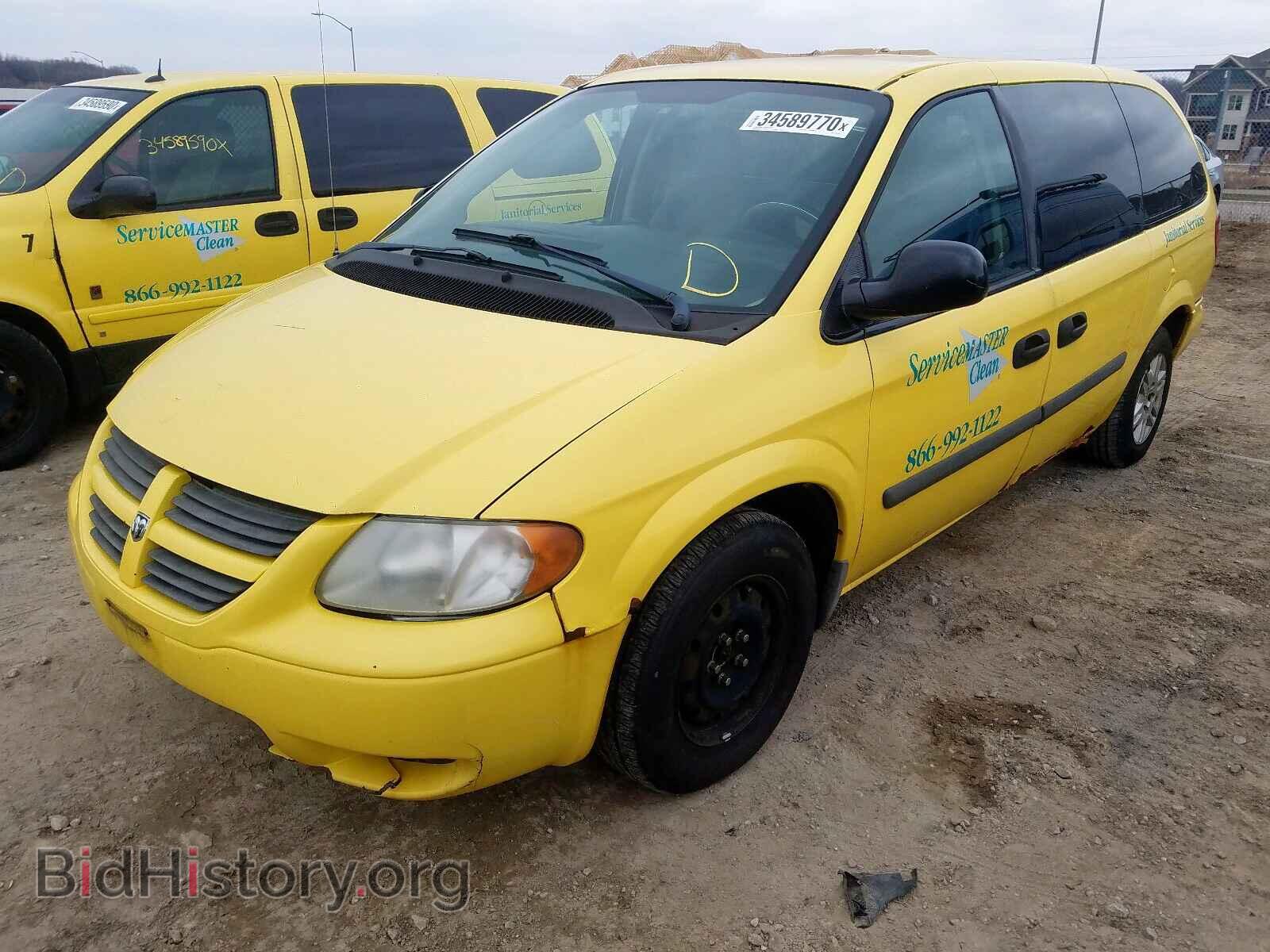 2007 DODGE CARAVAN - VIN: 1D8GP24R17B211304 - Фото 2