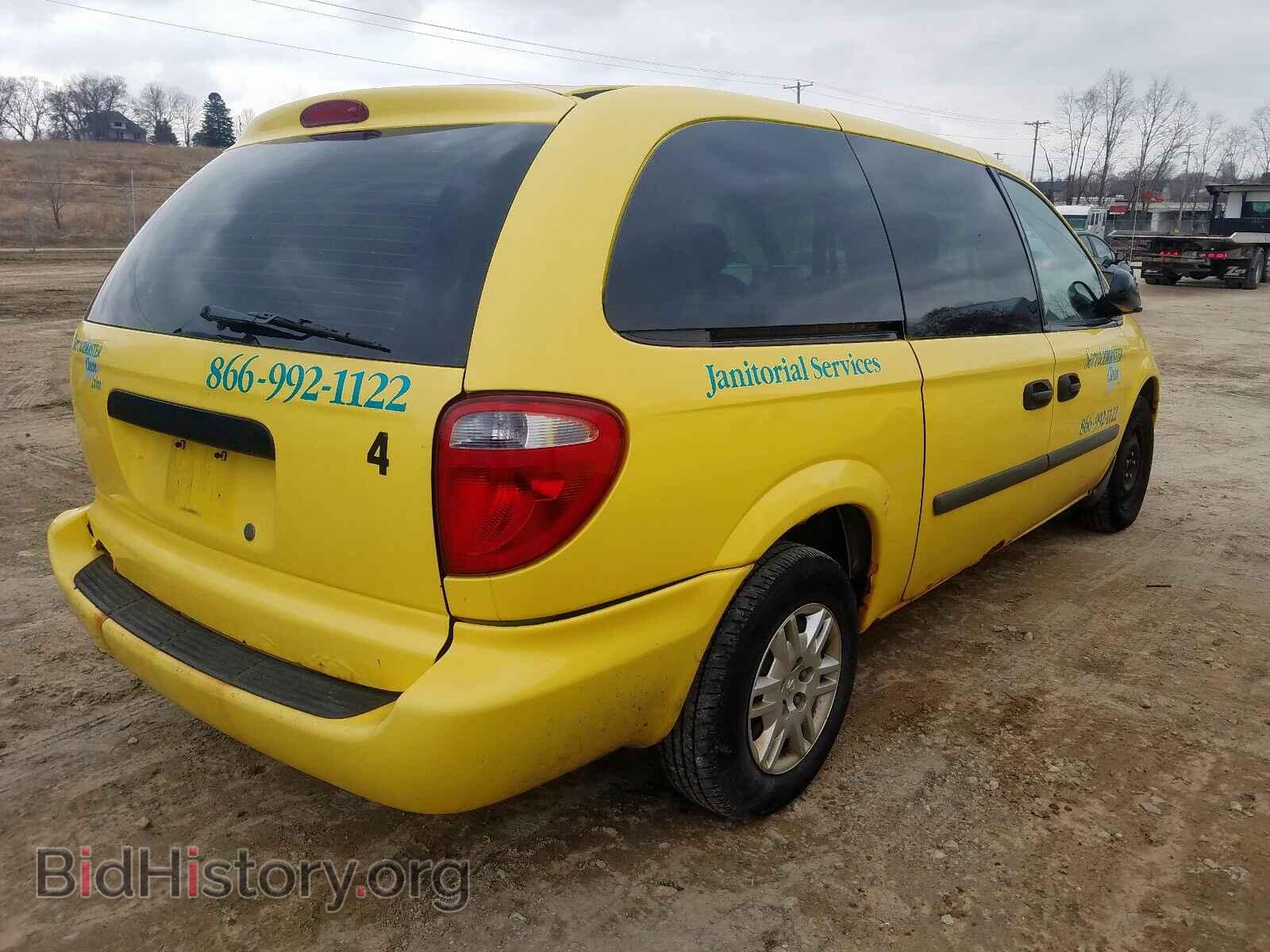 2007 DODGE CARAVAN - VIN: 1D8GP24R17B211304 - Фото 4