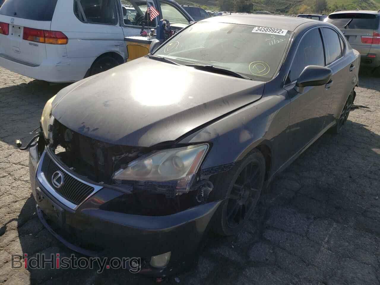 2008 LEXUS IS - VIN: JTHBK262085062275 - Фото 2