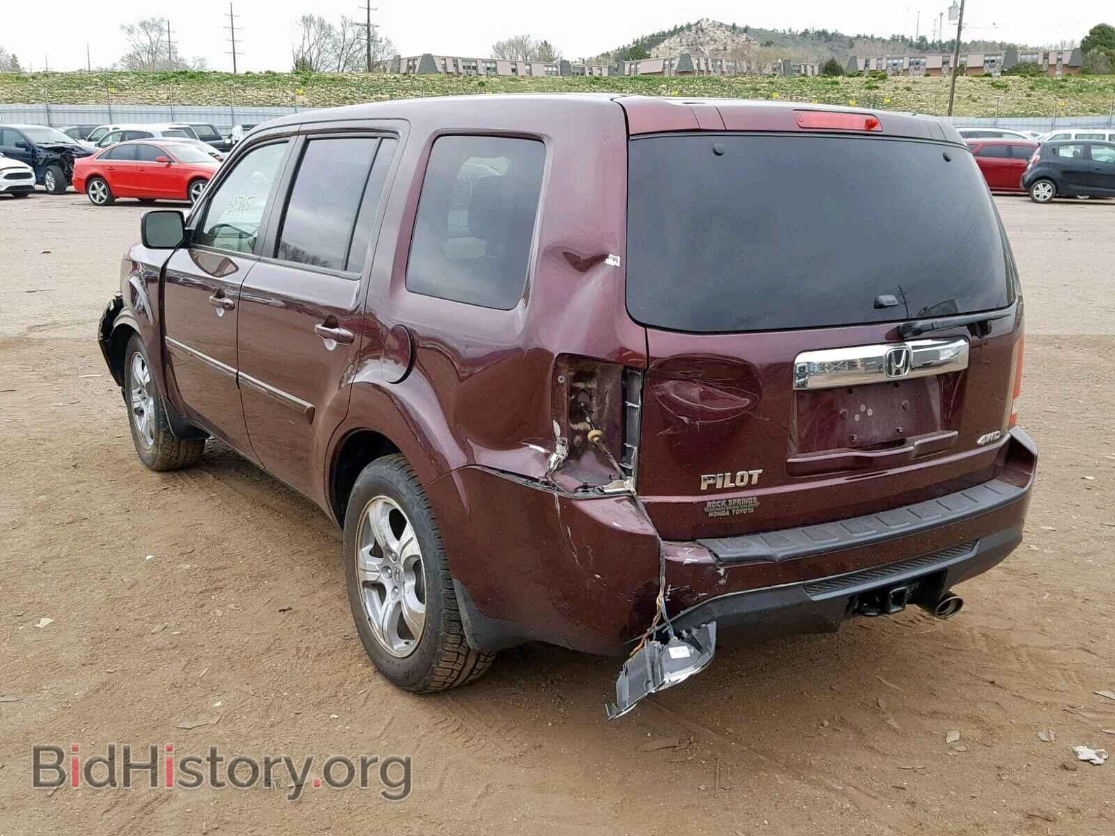 2014 HONDA PILOT EX - VIN: 5FNYF4H47EB038804 - Photo 3