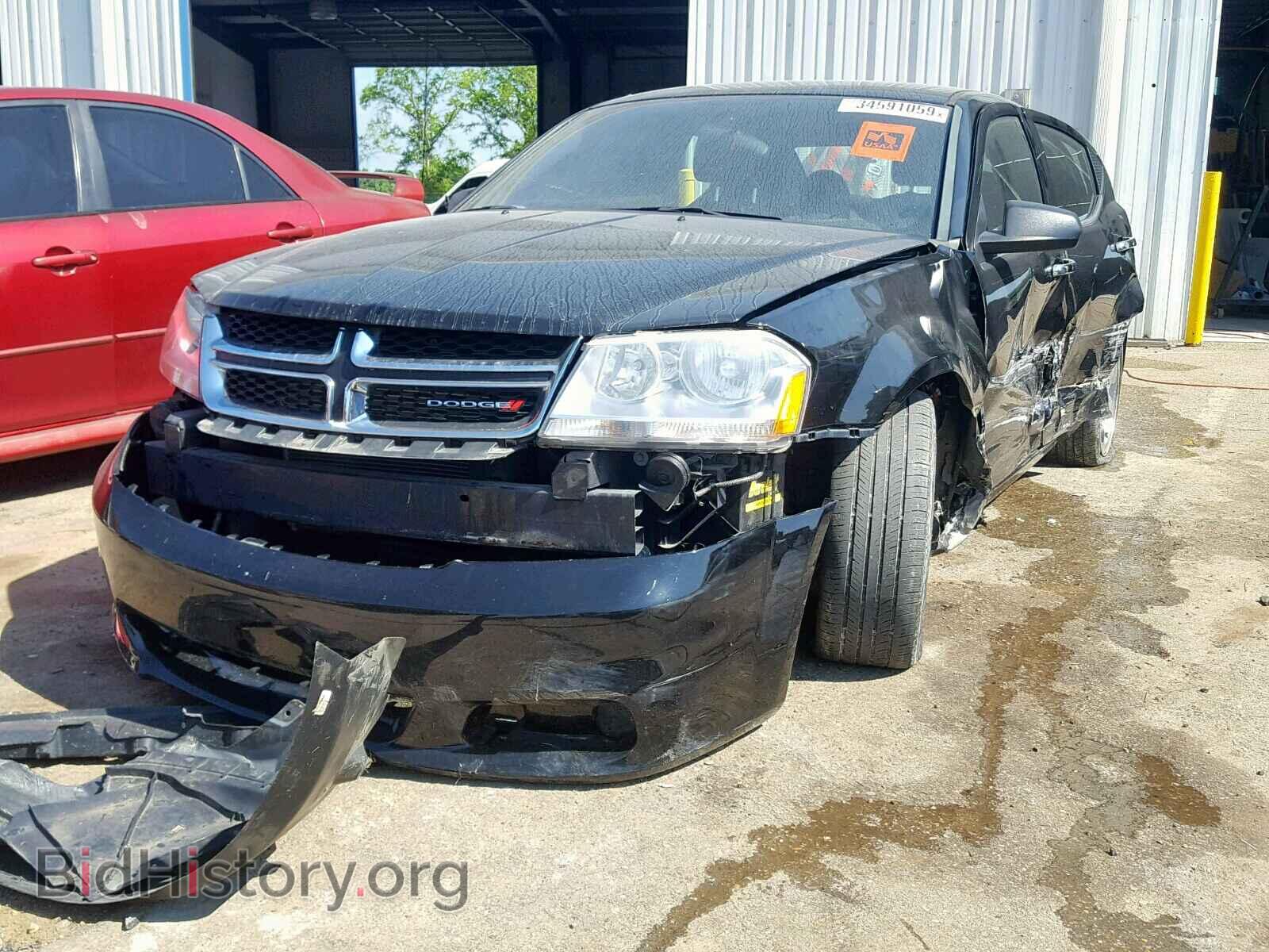 2013 DODGE AVENGER - VIN: 1C3CDZAB6DN688167 - Photo 2