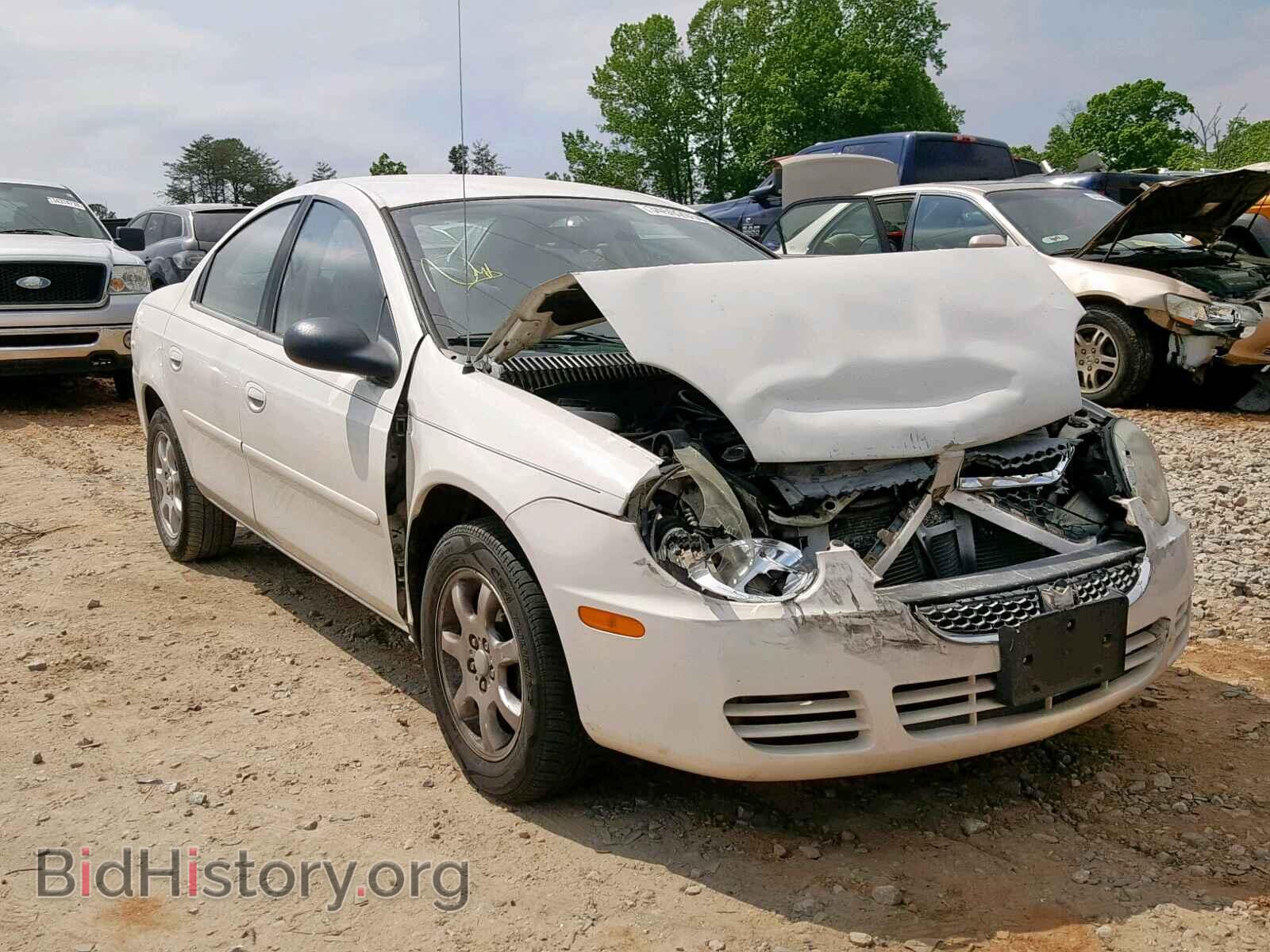 Photo 1B3ES56C25D167041 - DODGE NEON 2005