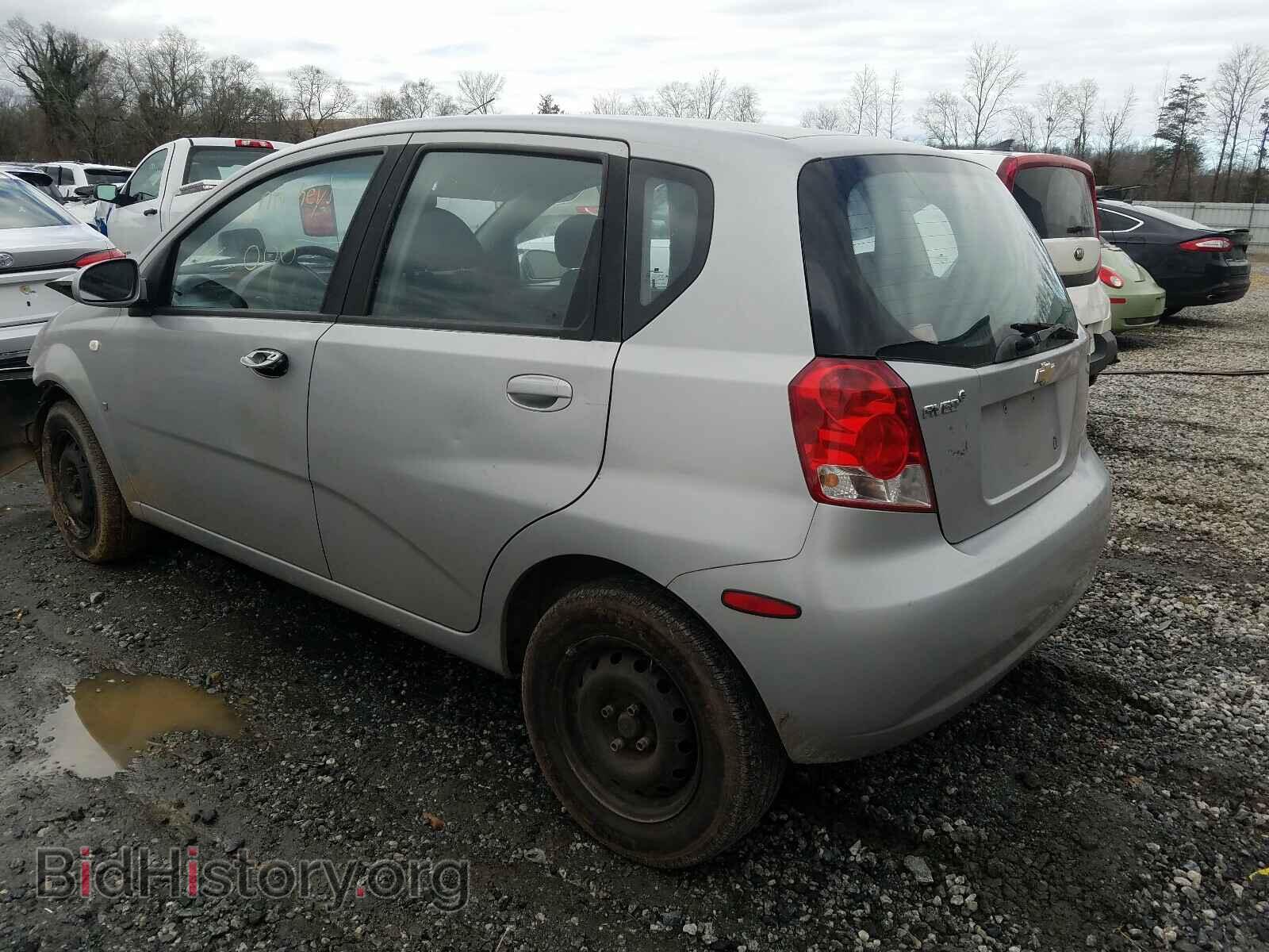 2007 CHEVROLET AVEO - VIN: KL1TD66697B743066 - Фото 3