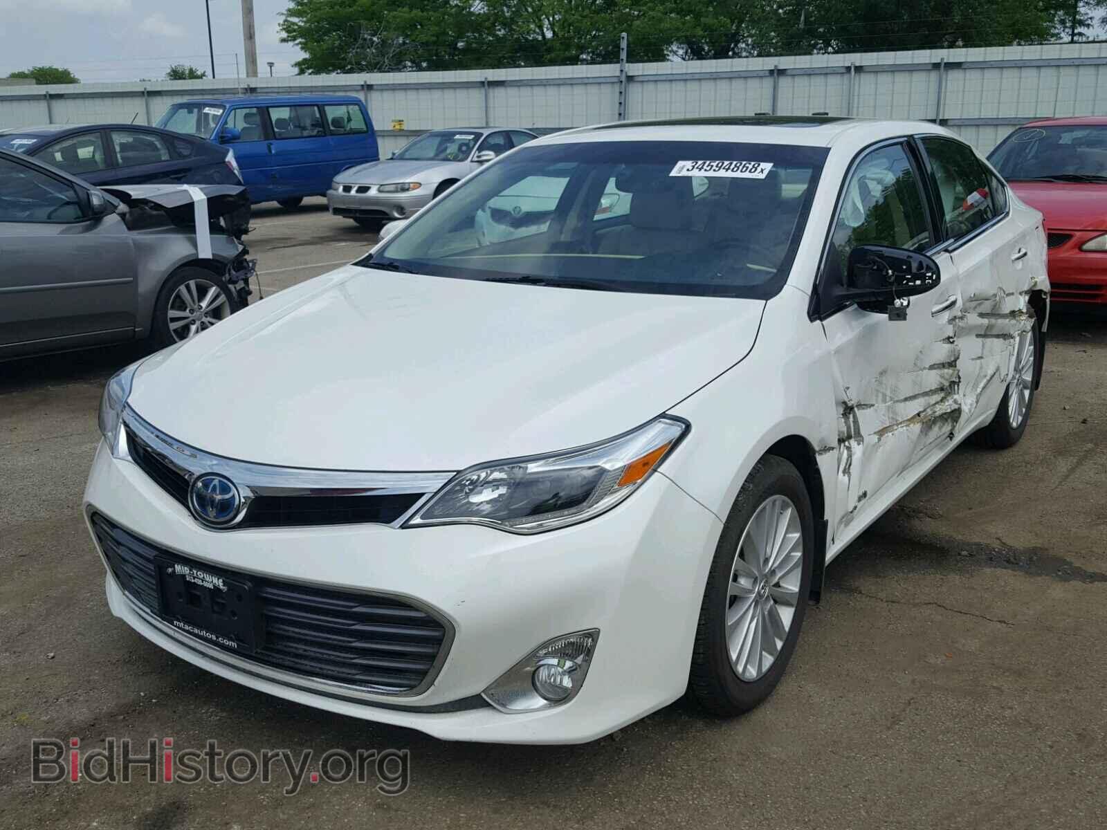 2014 TOYOTA AVALON - VIN: 4T1BD1EB3EU034331 - Фото 2