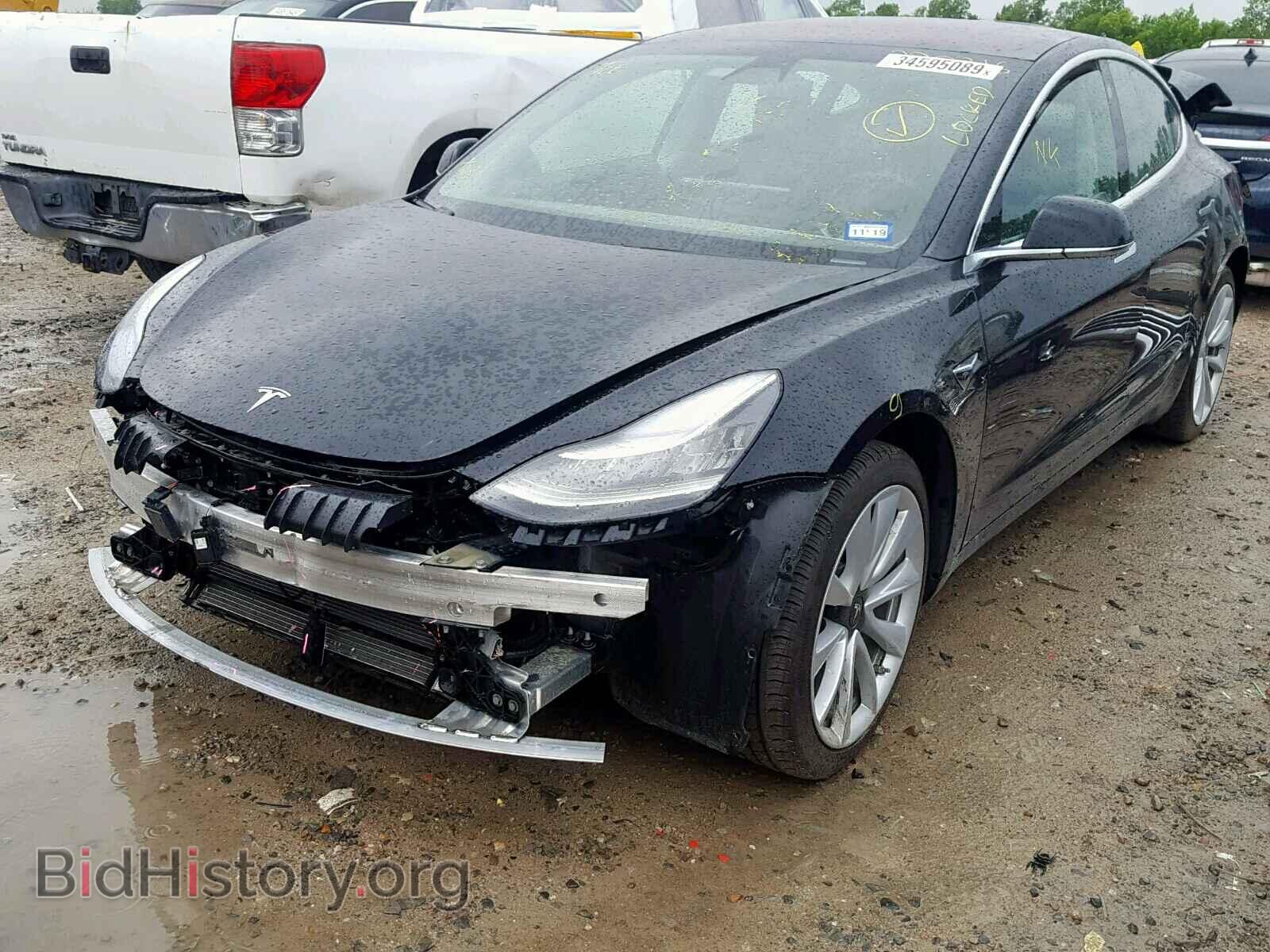 2018 TESLA MODEL 3 - VIN: 5YJ3E1EBXJF090551 - Фото 2