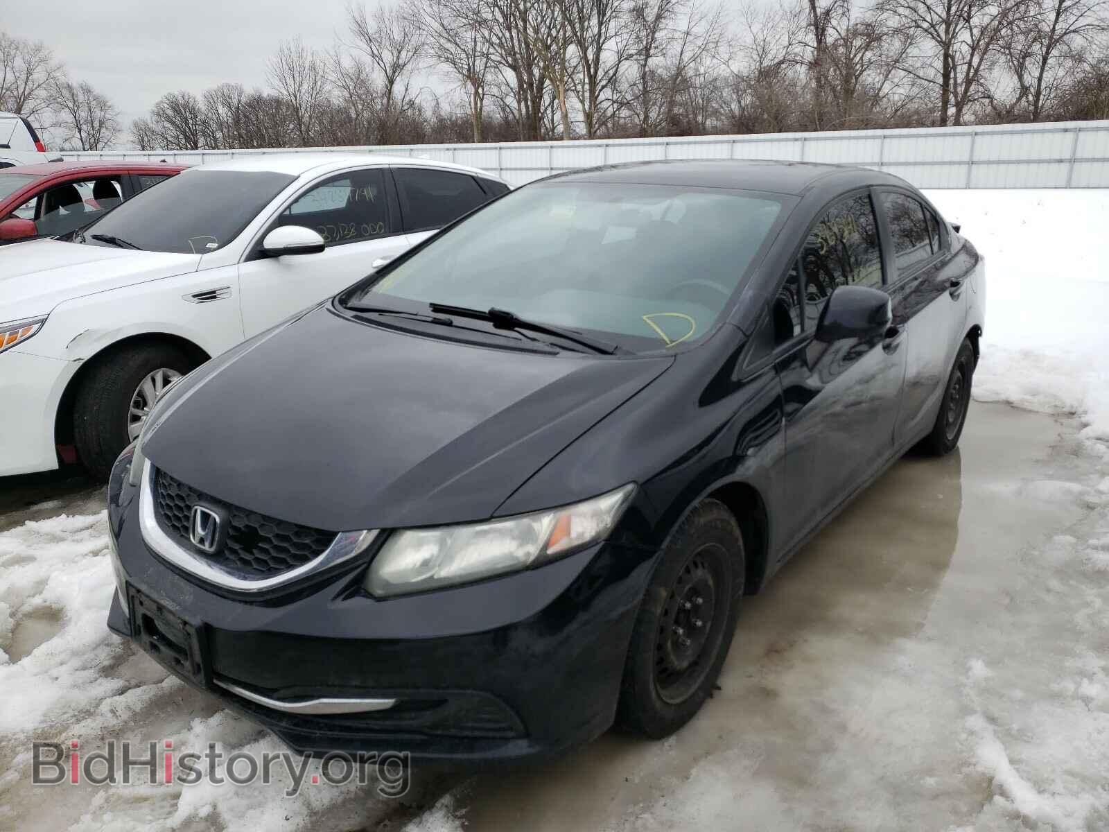 2013 HONDA CIVIC - VIN: 19XFB2F51DE100172 - Фото 2