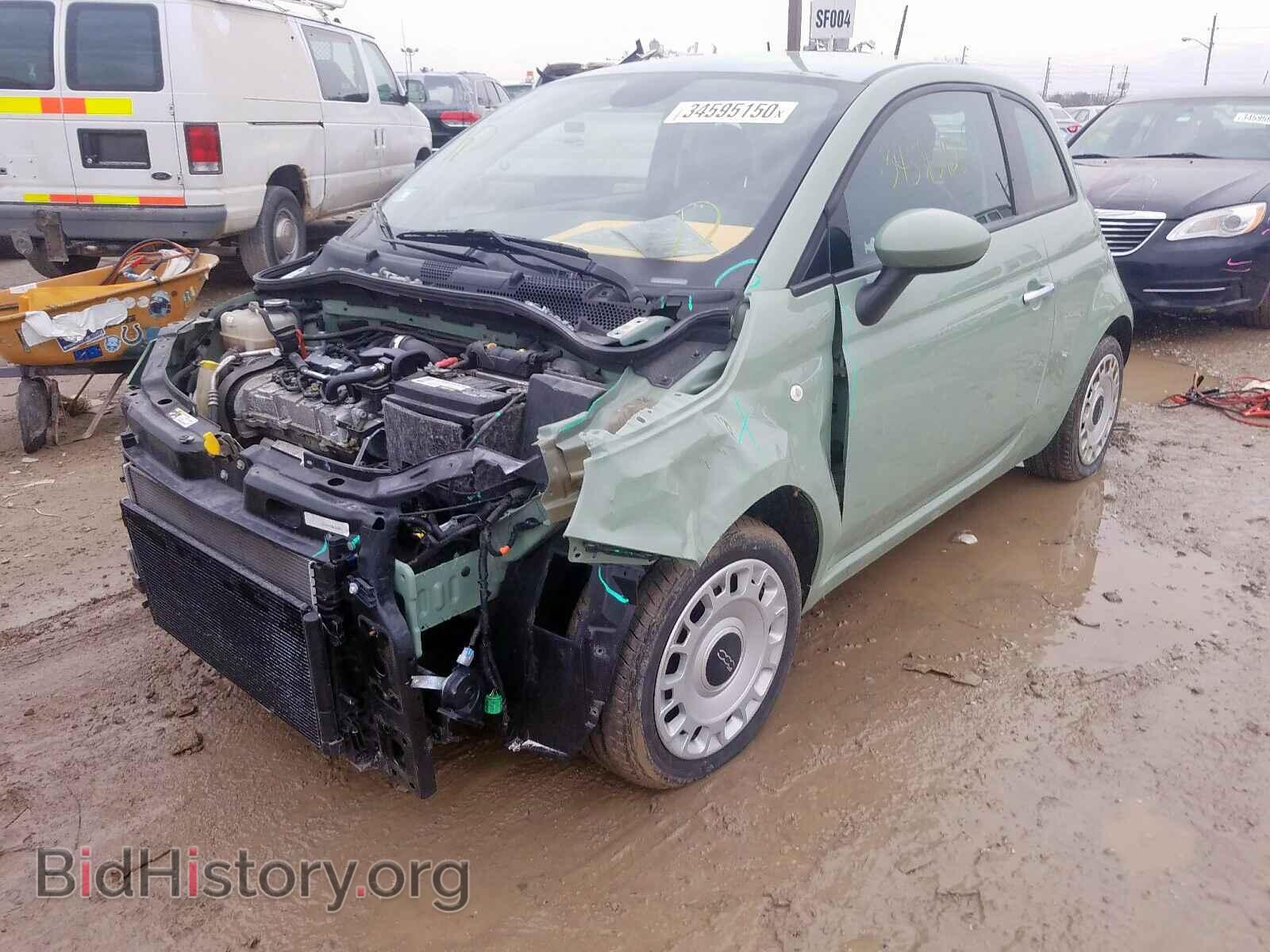 2014 FIAT 500 - VIN: 3C3CFFAR2ET208763 - Photo 2