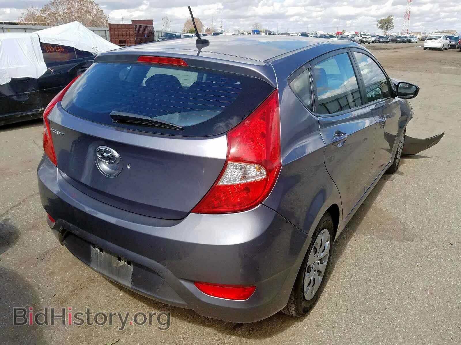 2016 HYUNDAI ACCENT - VIN: KMHCT5AE1GU280621 - Фото 4