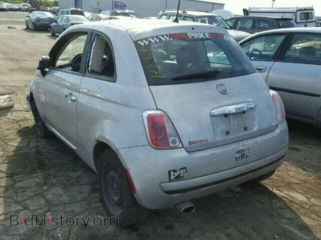 2012 FIAT 500 - VIN: 3C3CFFAR6CT190636 - Фото 3