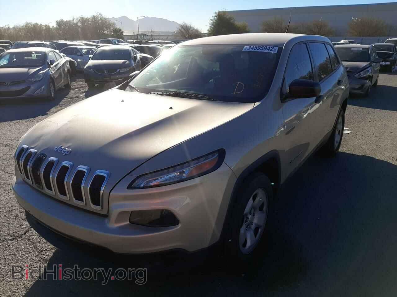 2014 JEEP CHEROKEE - VIN: 1C4PJLAB1EW201021 - Фото 2