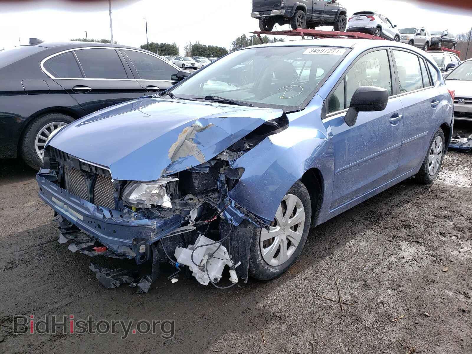 2014 SUBARU IMPREZA - VIN: JF1GPAA6XE8292080 - Фото 2