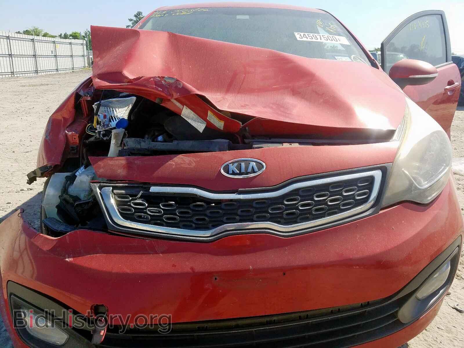 2013 KIA RIO - VIN: KNADN4A31D6117220 - Фото 7