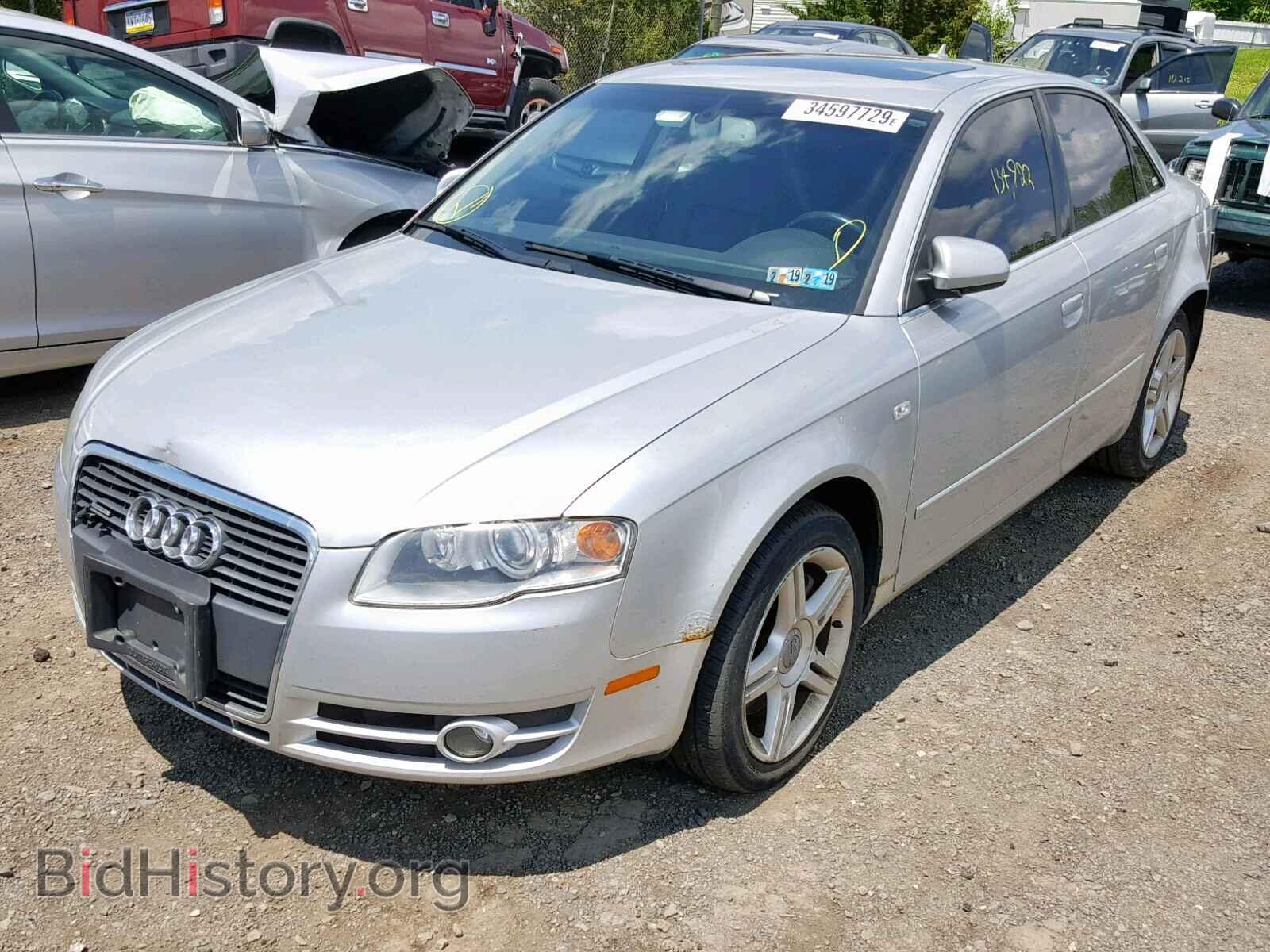 2007 AUDI A4 - VIN: WAUDF78E07A248050 - Фото 2