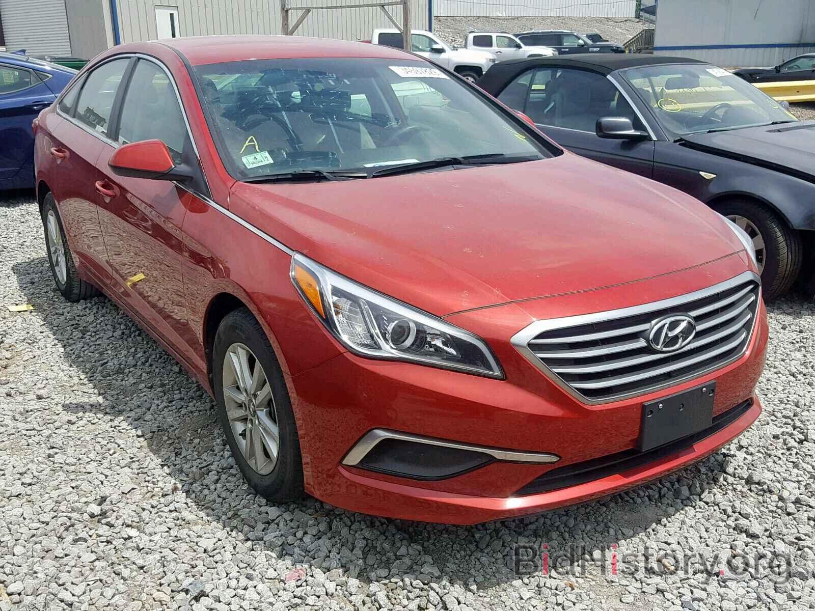 Фотография 5NPE24AF2HH569554 - HYUNDAI SONATA 2017