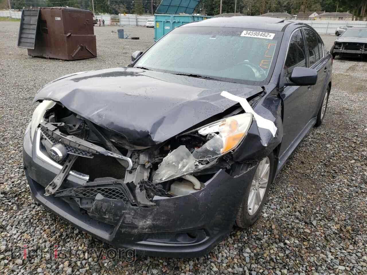 2012 SUBARU LEGACY - VIN: 4S3BMBG68C3010152 - Фото 2