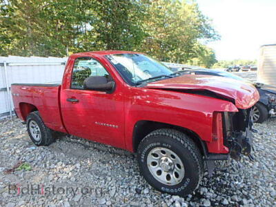 2010 Chevrolet SILVERADO, red — VIN 1GCPKPEX7AZ279662, Copart