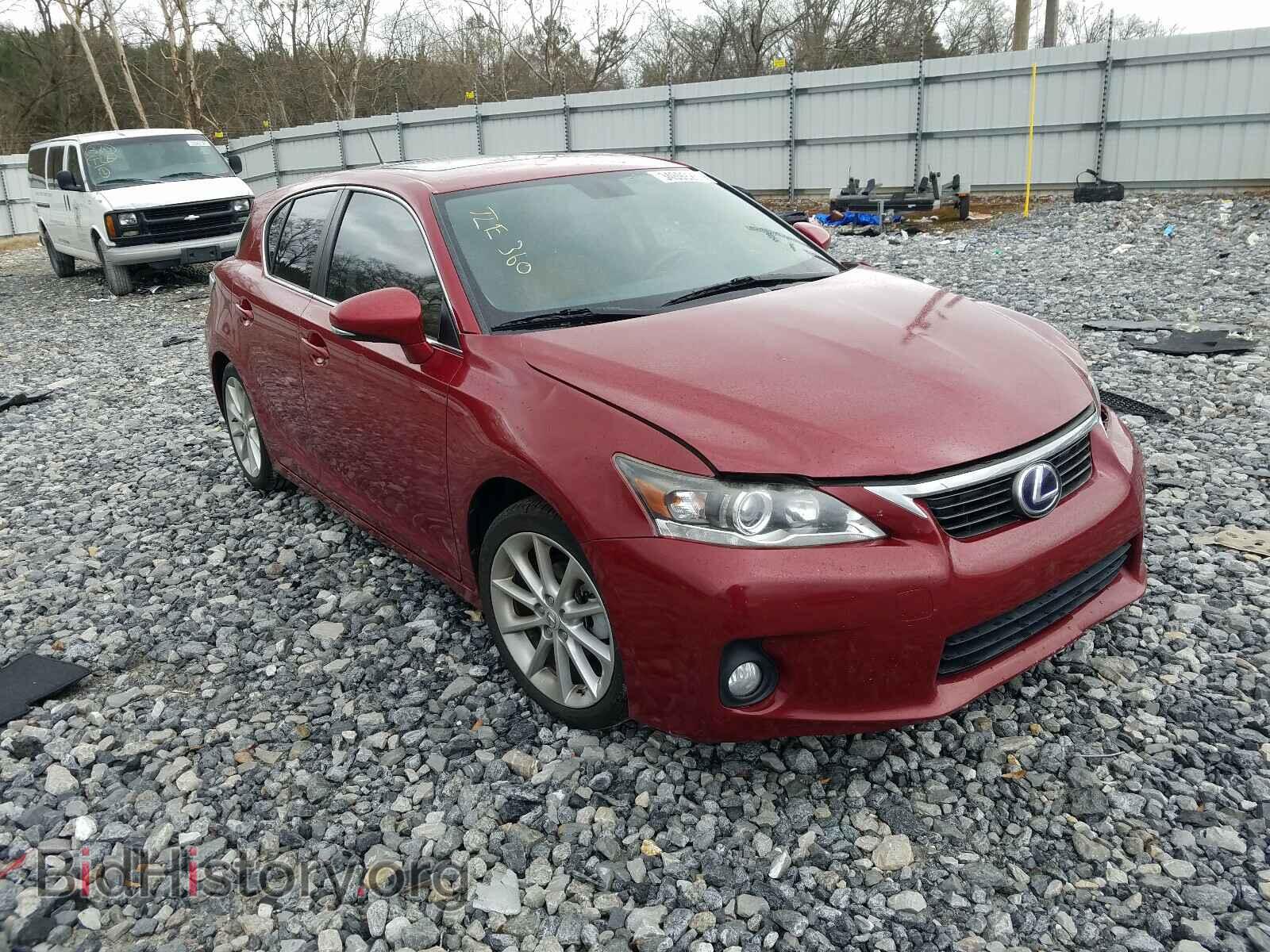 Фотография JTHKD5BH0D2165682 - LEXUS CT 200 2013