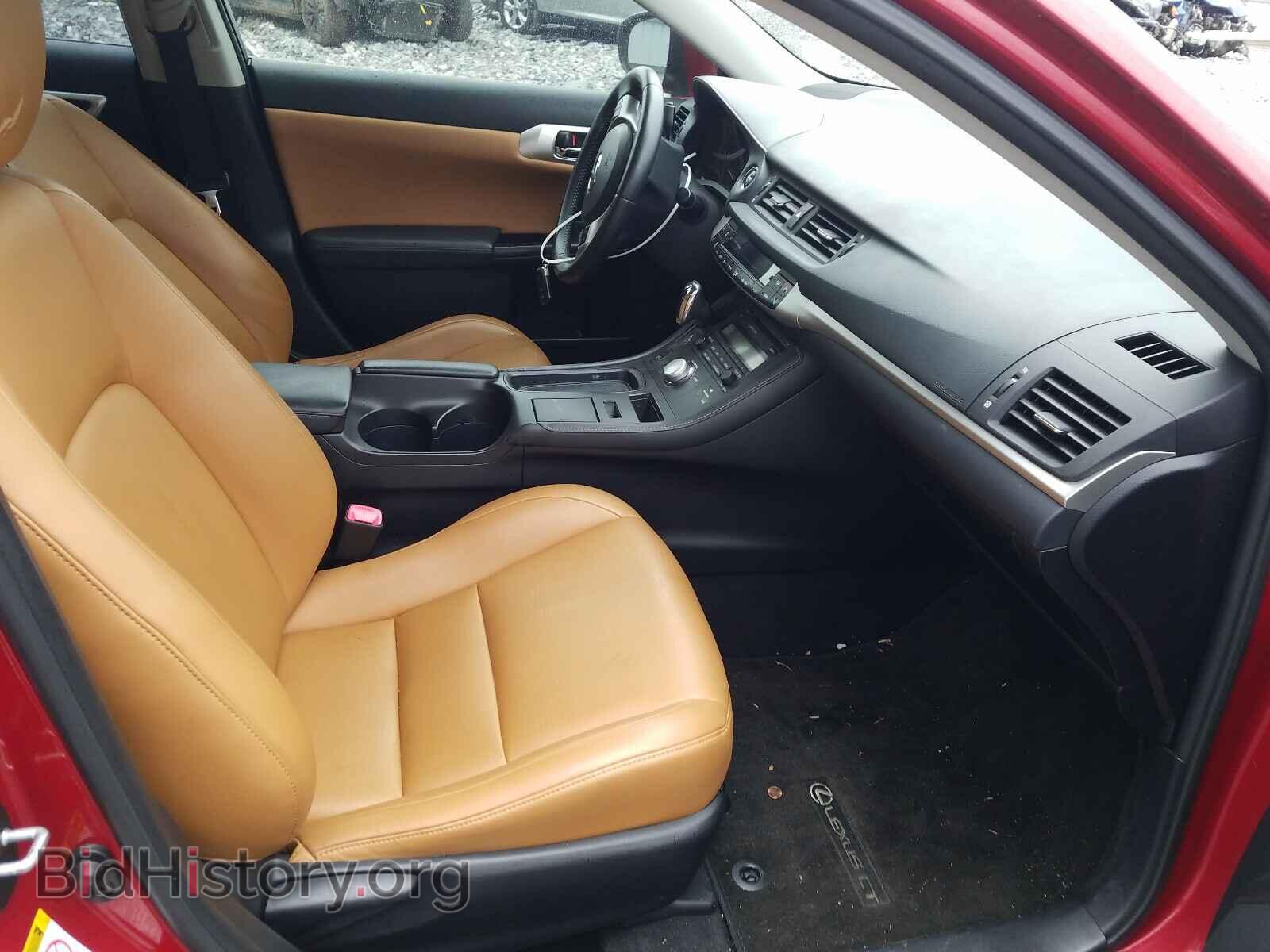 2013 LEXUS CT 200 - VIN: JTHKD5BH0D2165682 - Фото 5