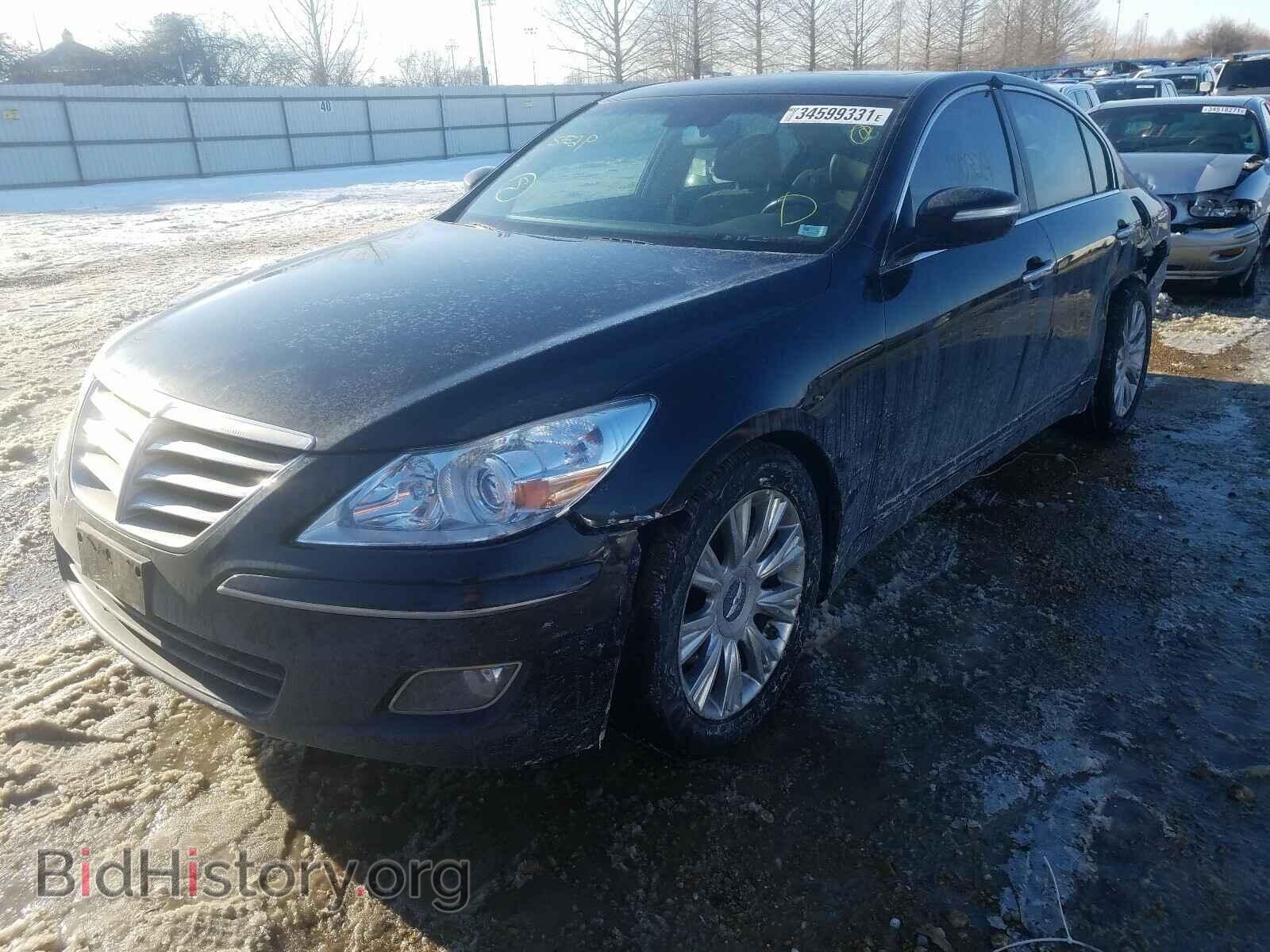 2009 HYUNDAI GENESIS - VIN: KMHGC46E69U046272 - Фото 2