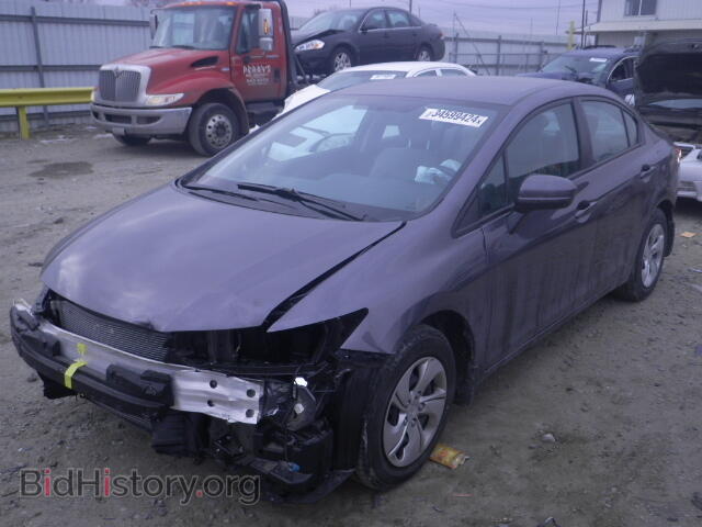 2014 HONDA CIVIC - VIN: 19XFB2F57EE022224 - Фото 2