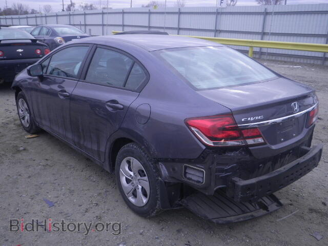 2014 HONDA CIVIC - VIN: 19XFB2F57EE022224 - Фото 3