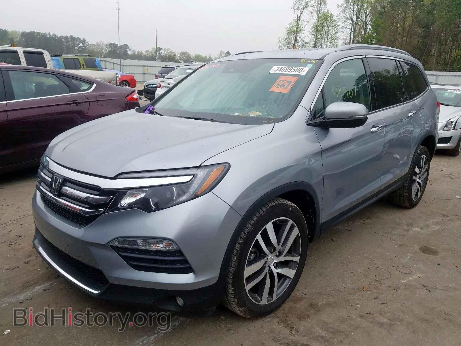 2018 HONDA PILOT - VIN: 5FNYF6H99JB062782 - Фото 2