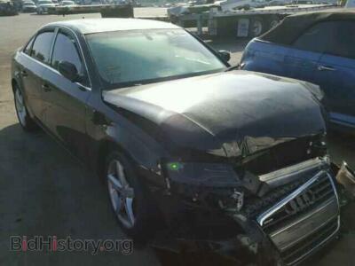 2012 Audi A4 A4 2.0T QU, черный — VIN WAUBFAFL6CN008428, Copart