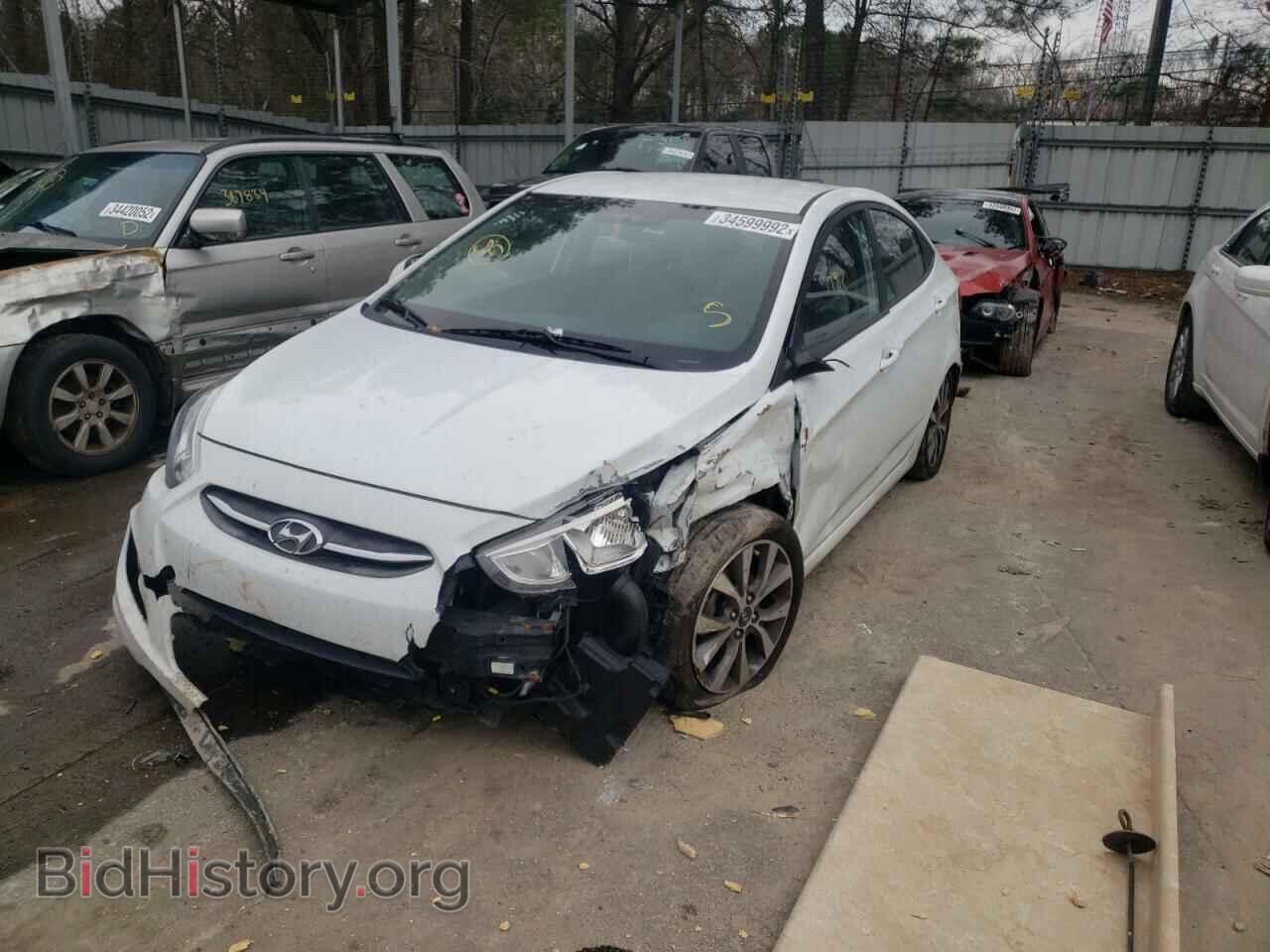 2017 HYUNDAI ACCENT - VIN: KMHCT4AE7HU324472 - Фото 2