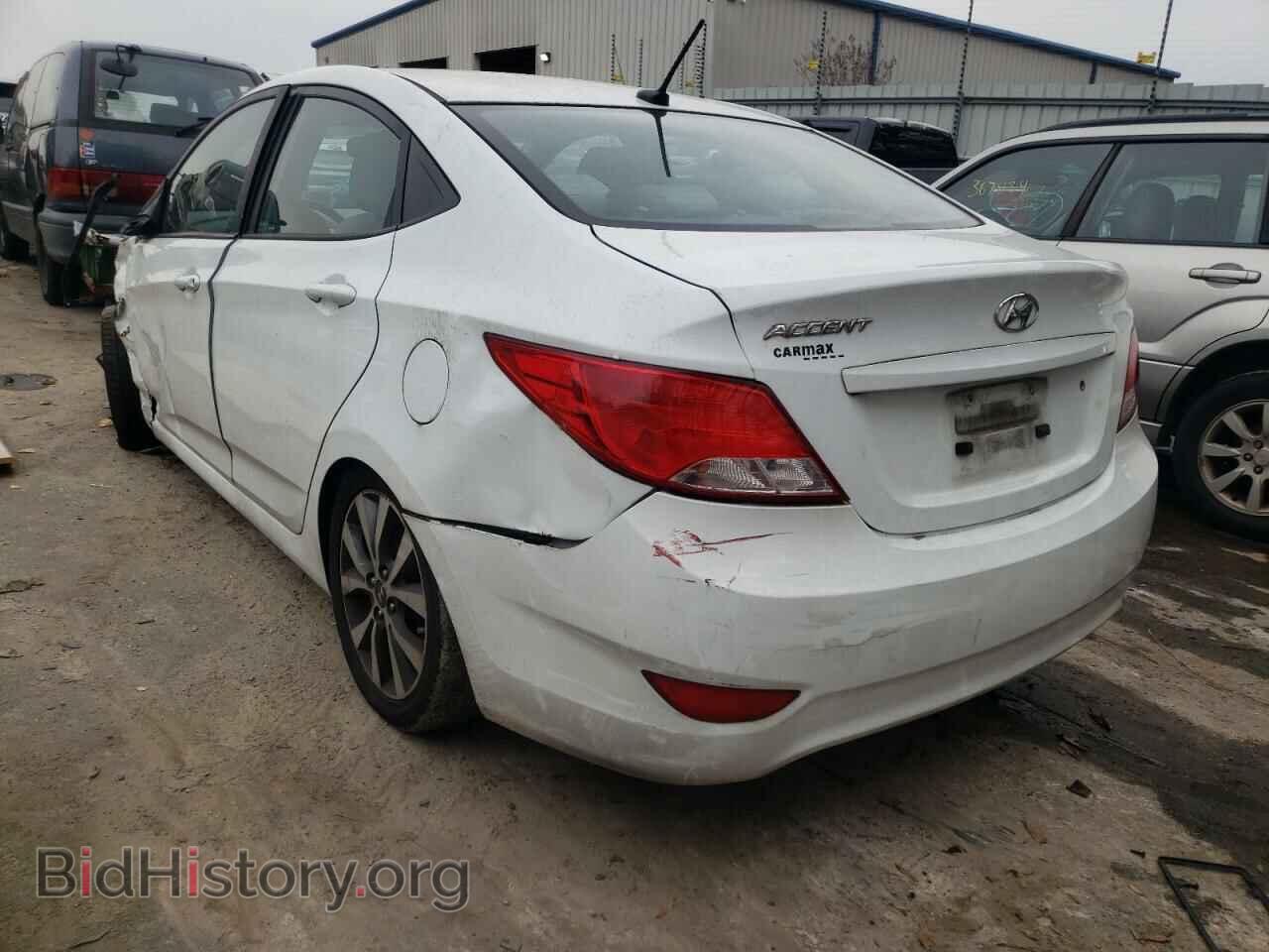 2017 HYUNDAI ACCENT - VIN: KMHCT4AE7HU324472 - Фото 3