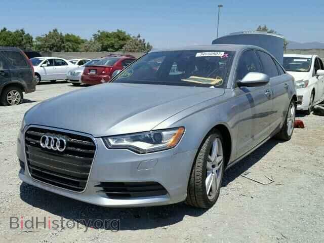 2014 AUDI A6 - VIN: WAUFGAFC5EN009491 - Фото 2