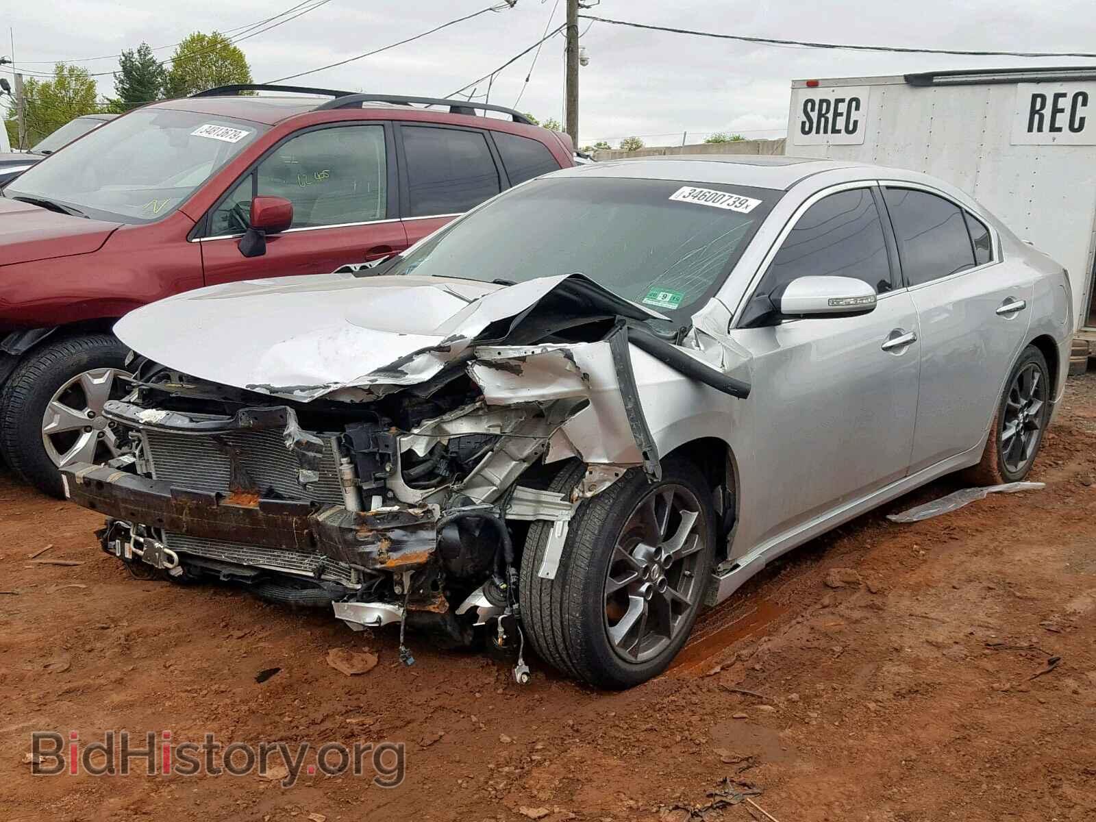 2012 NISSAN MAXIMA S - VIN: 1N4AA5AP8CC863034 - Фото 2