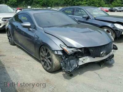 2016 Lexus RC RC-F, gray — VIN JTHHP5BC2G5005599, Copart