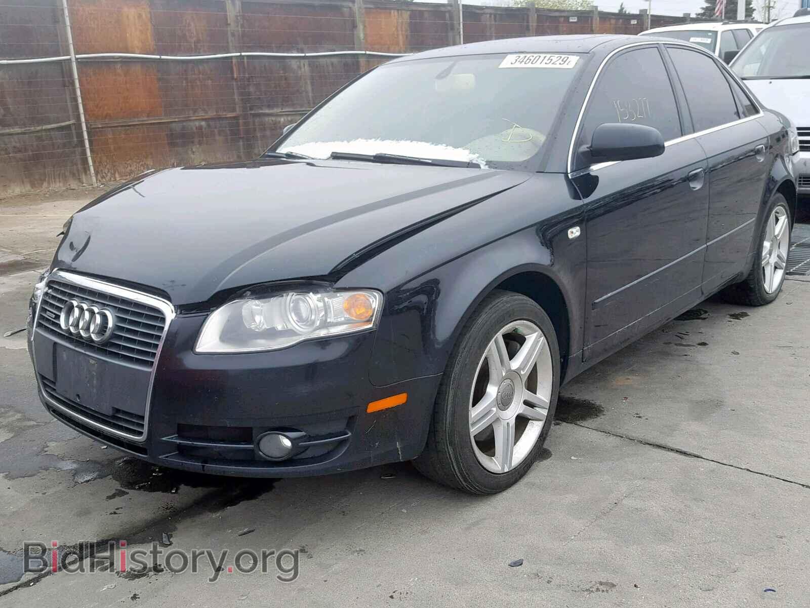 2007 AUDI A4 - VIN: WAUDF78E67A203534 - Фото 2