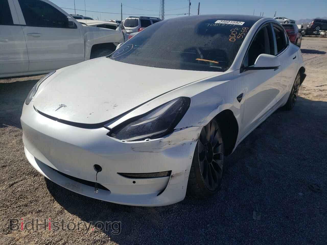 2021 TESLA MODEL 3 - VIN: 5YJ3E1EC0MF001597 - Photo 2
