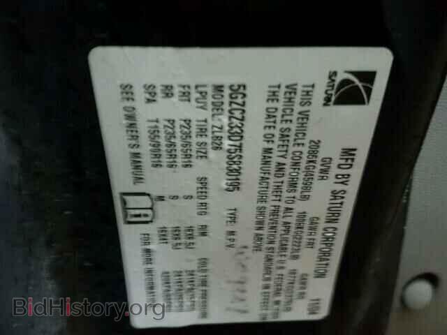 2005 SATURN VUE - VIN: 5GZCZ33D75S830195 - Фото 10
