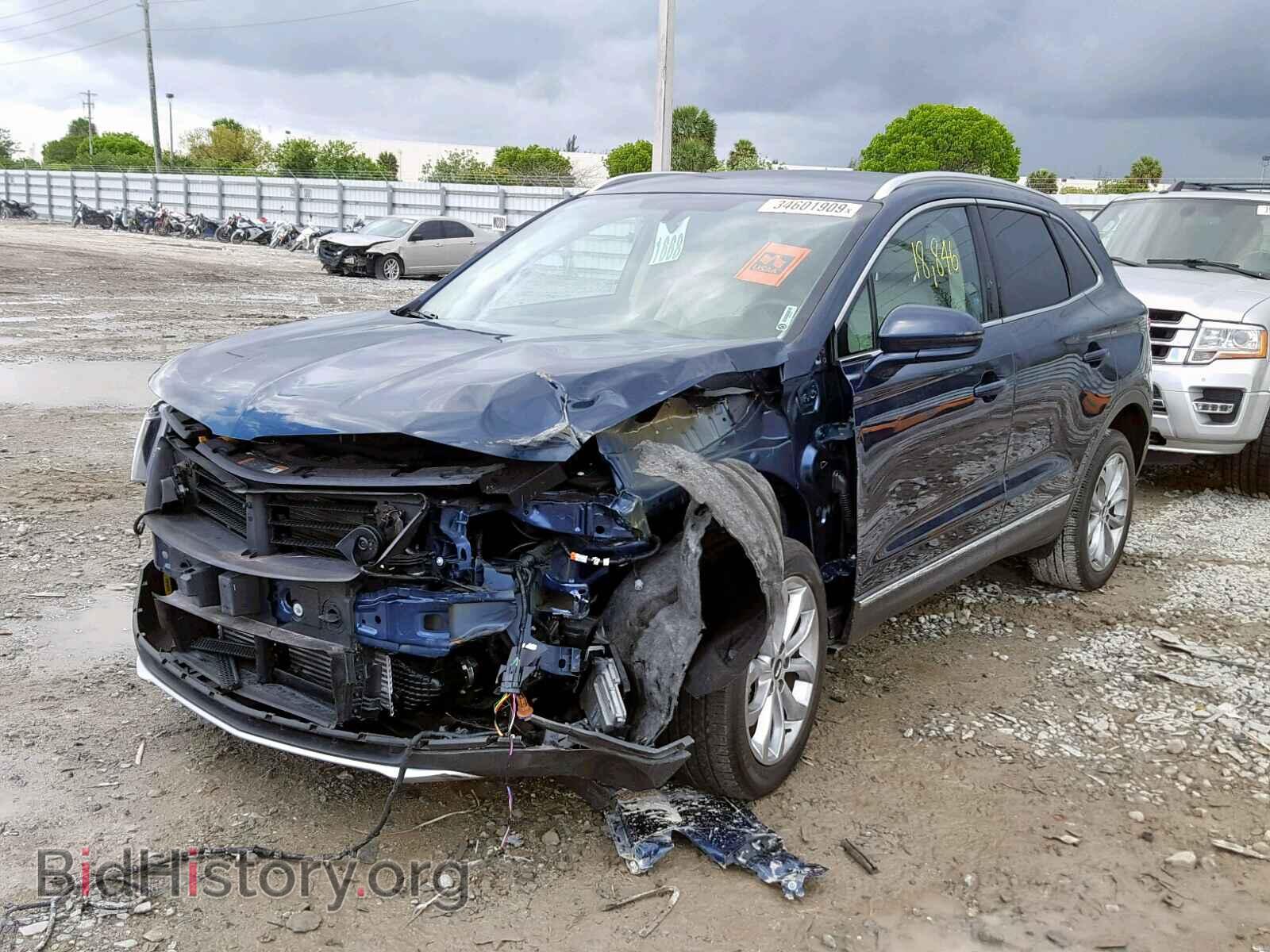 2017 LINCOLN MKC SELECT - VIN: 5LMCJ2C91HUL27584 - Фото 2