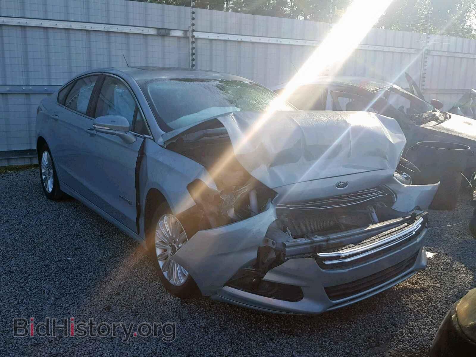 Photo 3FA6P0LU0DR295195 - FORD FUSION SE 2013