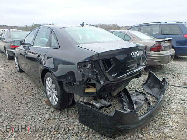 2012 AUDI A4 - VIN: WAUDFAFL2CA118649 - Photo 3