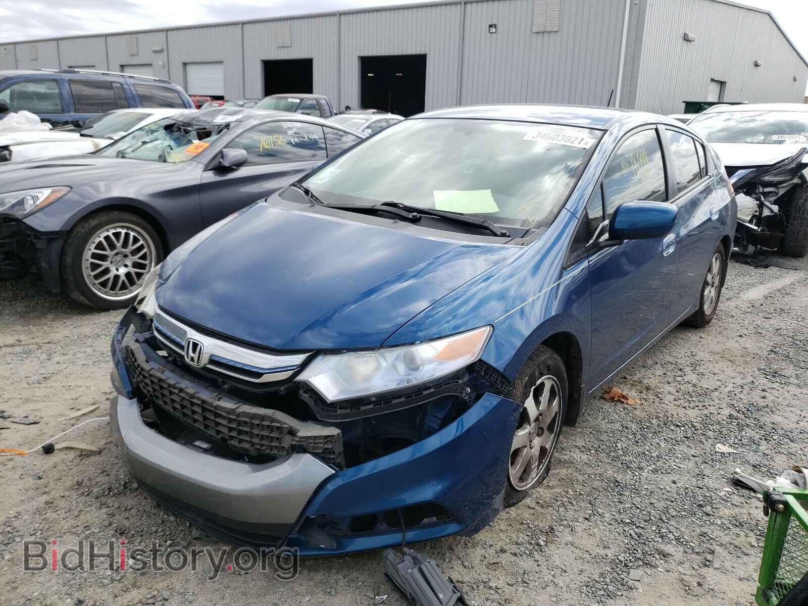 2013 HONDA INSIGHT - VIN: JHMZE2H34DS004550 - Фото 2