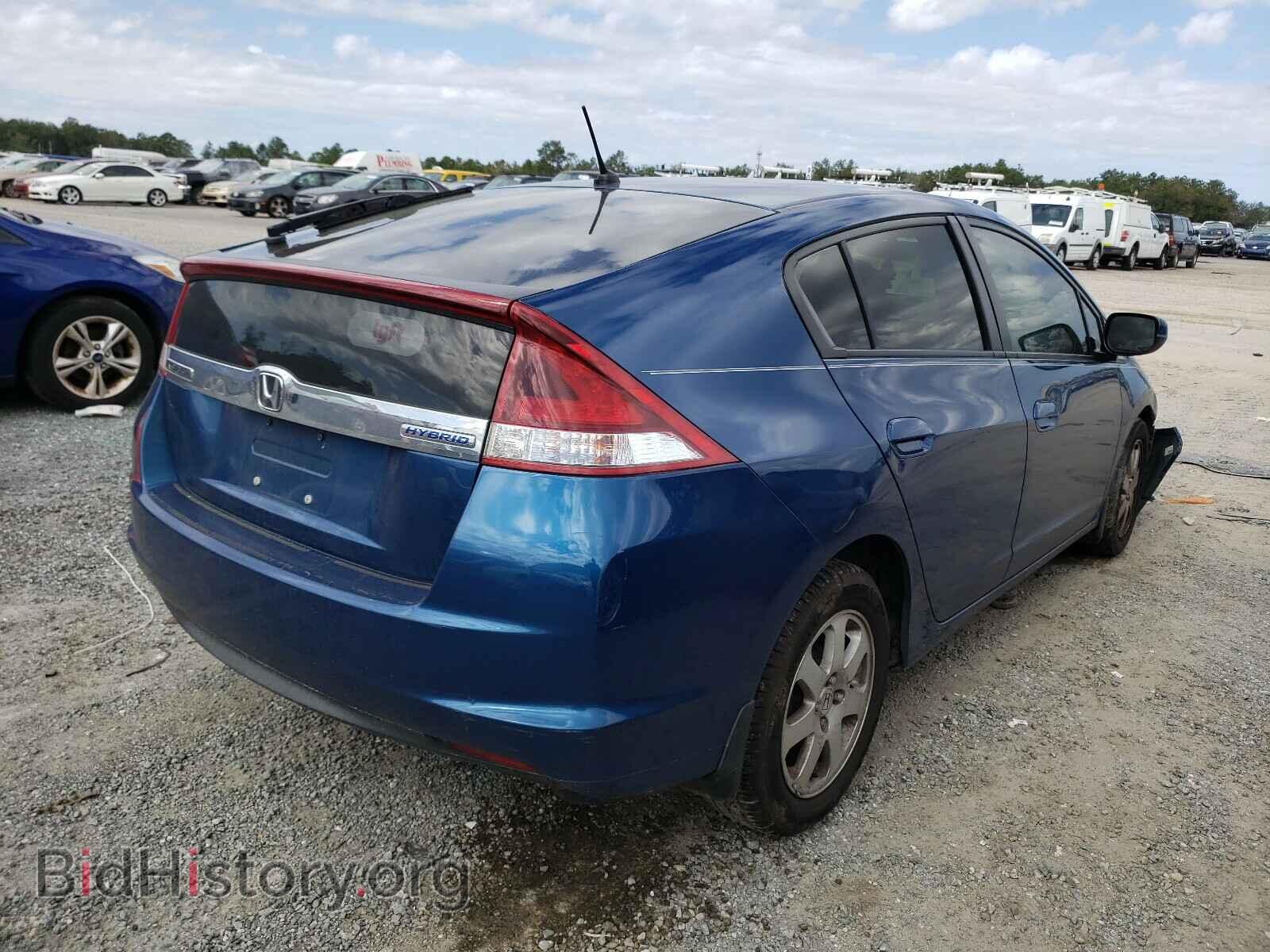 2013 HONDA INSIGHT - VIN: JHMZE2H34DS004550 - Фото 4