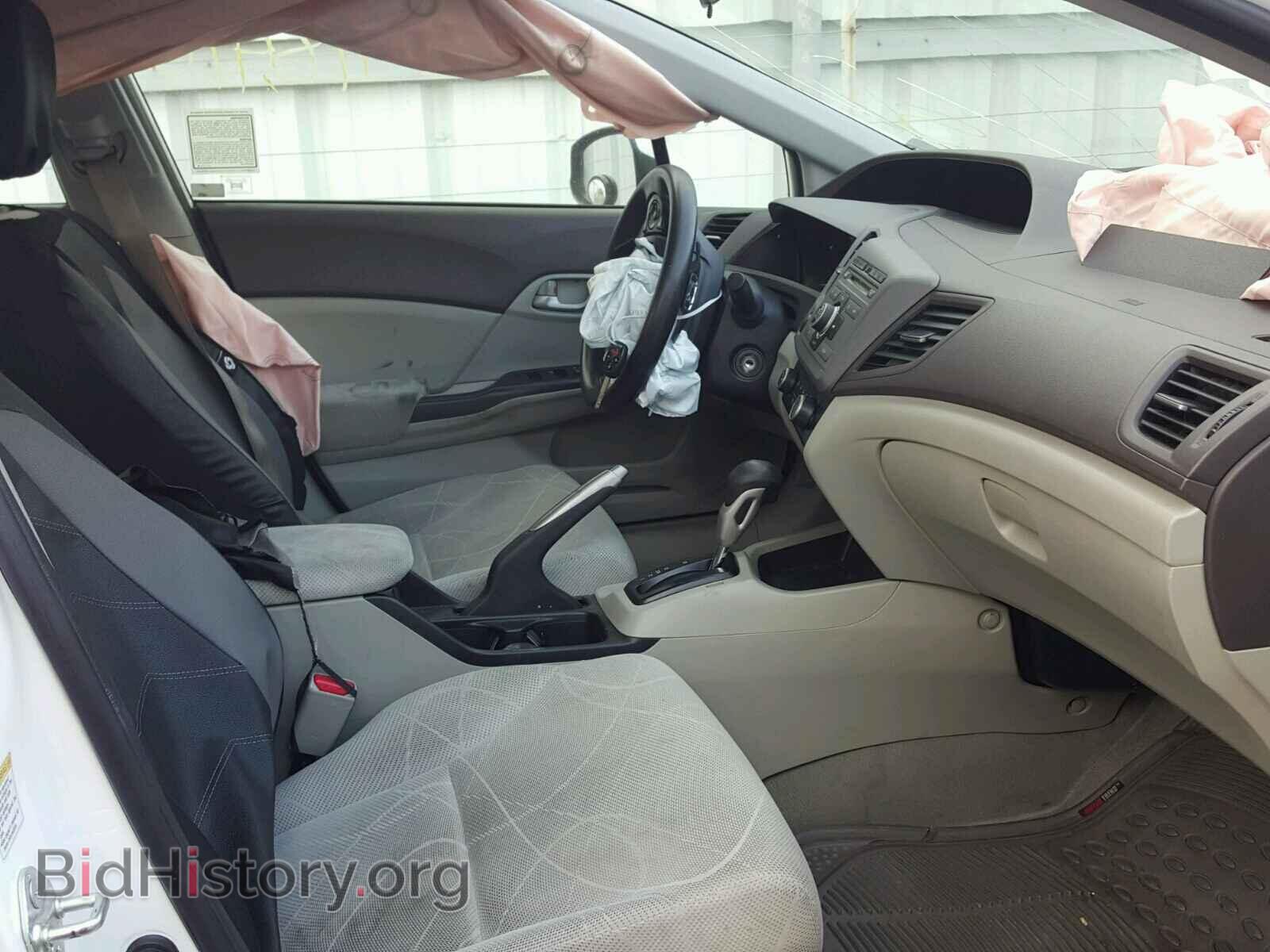 2012 HONDA CIVIC LX - VIN: JHMFB2F55CS004264 - Фото 5