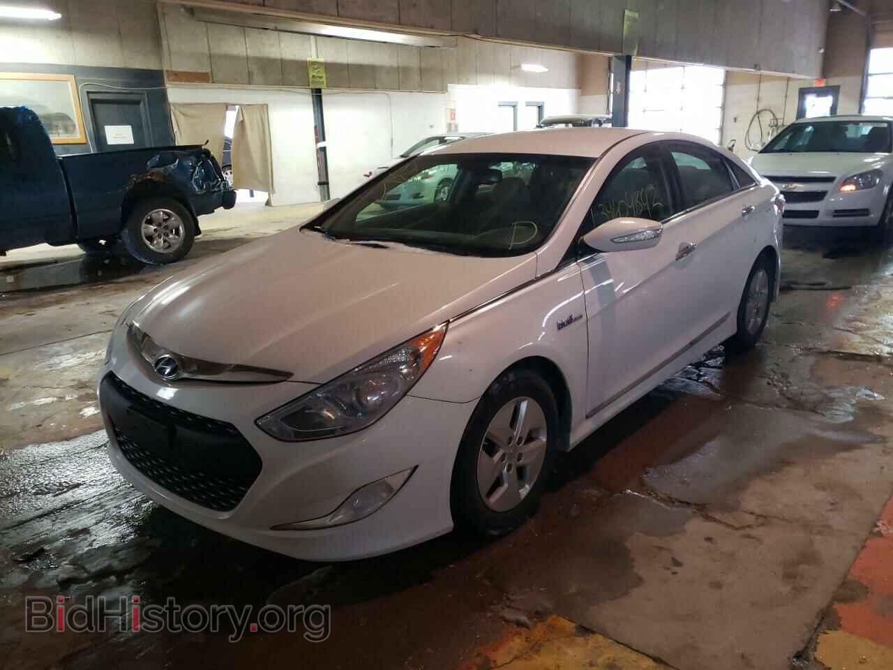 2012 HYUNDAI SONATA - VIN: KMHEC4A48CA042383 - Фото 2